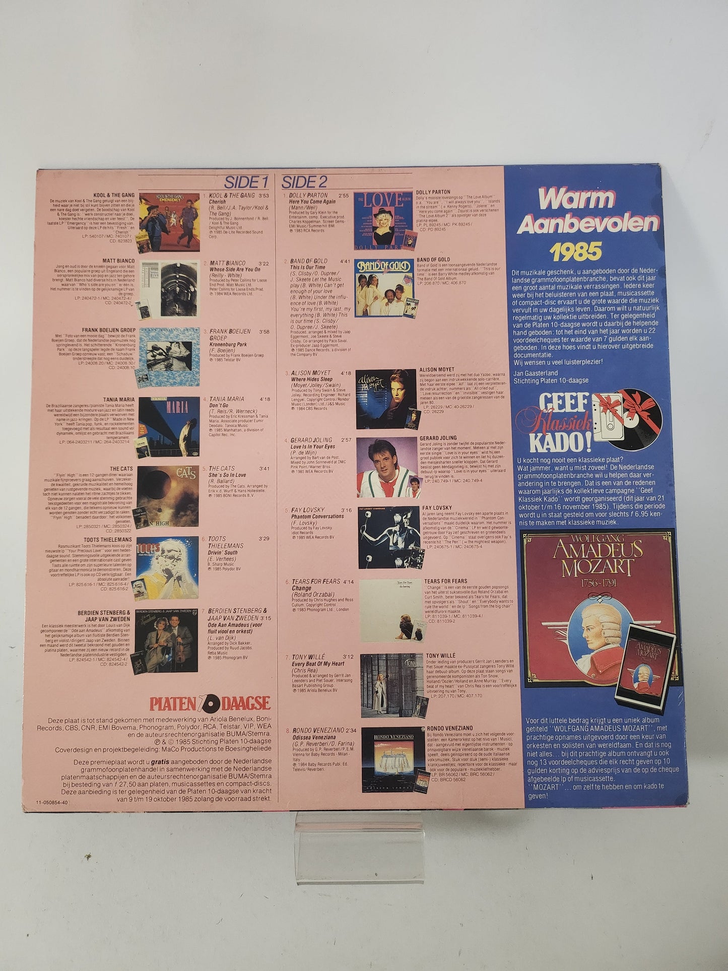 Warm Aanbevolen 1985 LP Vinyl - Lp Vinyl