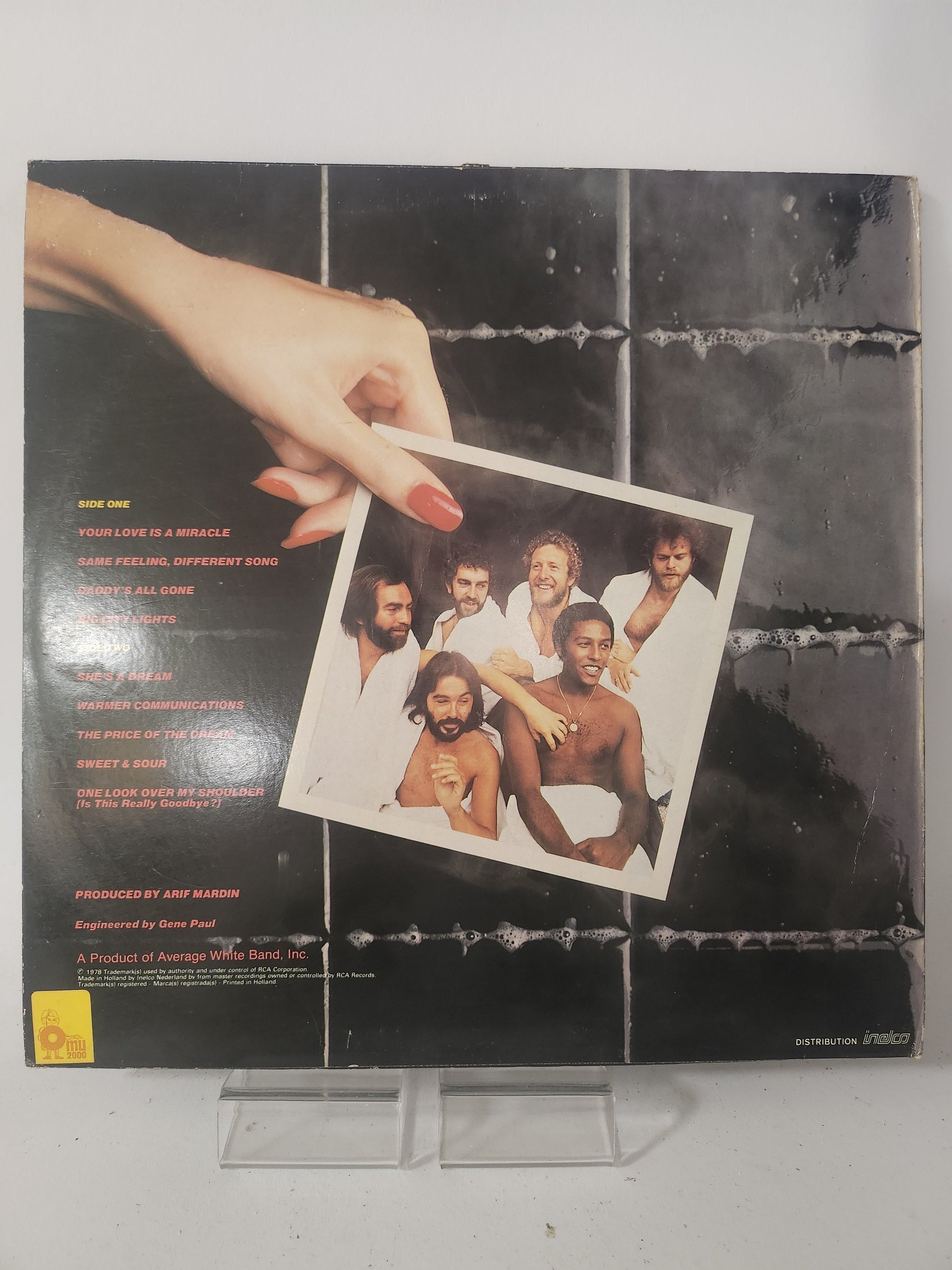 Warmer Communications: Average White Band LP Vinyl - Lp Vinyl