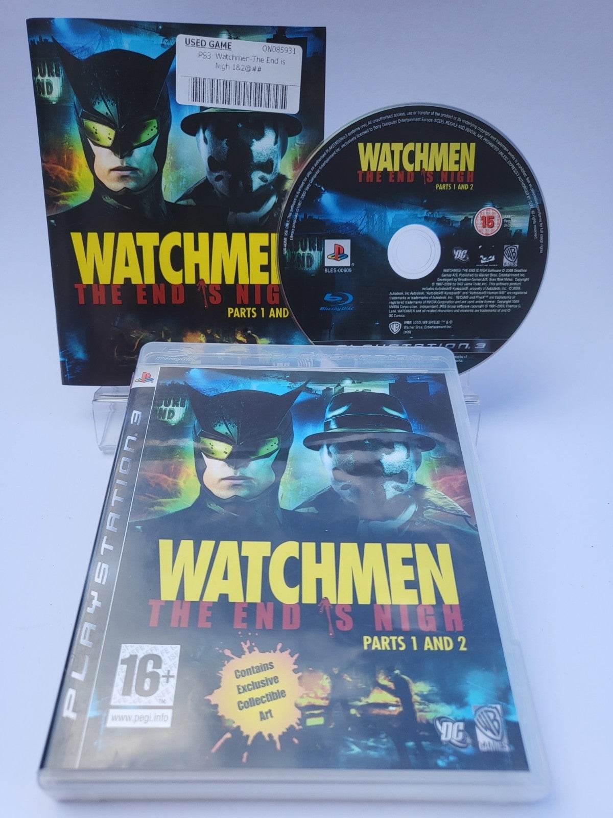 Watchmen the End's Nigh Part 1 and 2 Playstation 3 - Feniks Gameshop
