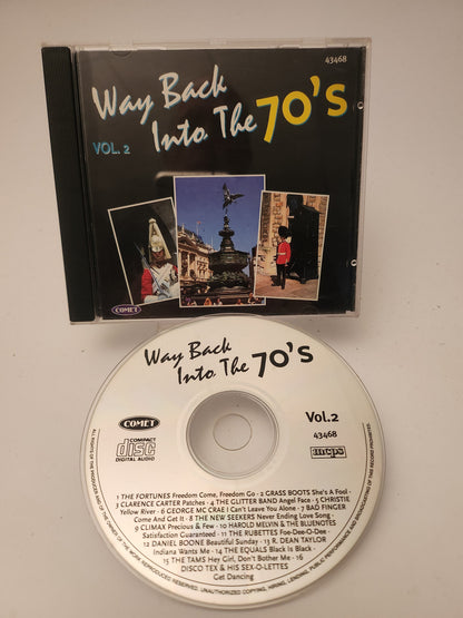 Way Back into the 70’s Volume 2 CD - Cd