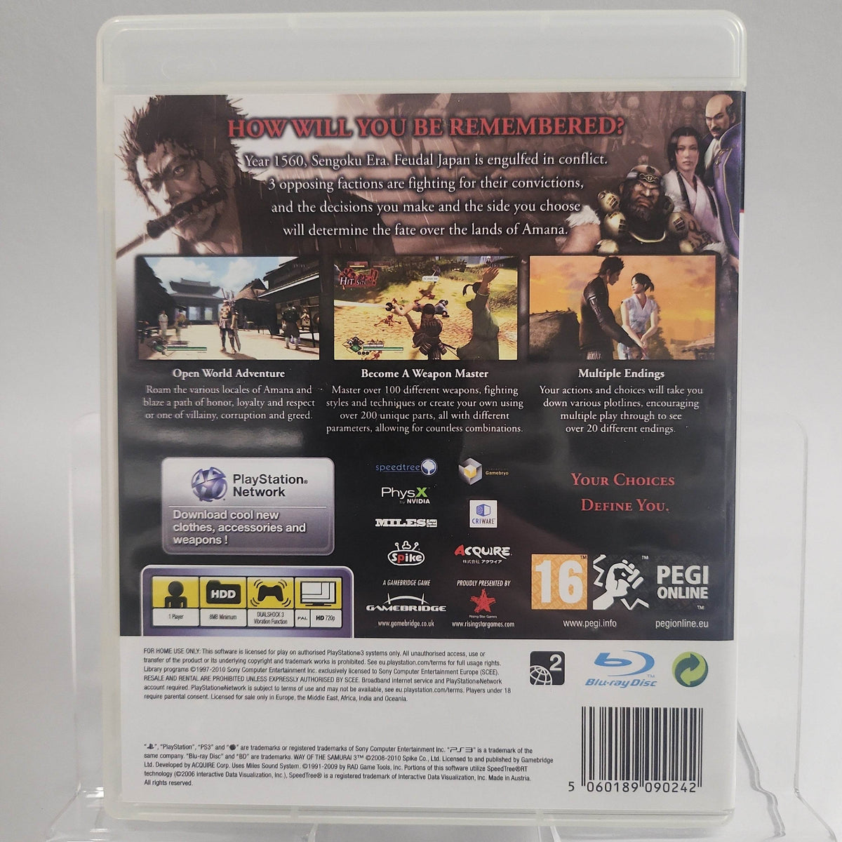 Way of the Samurai 3 Playstation 3 - Feniks Gameshop