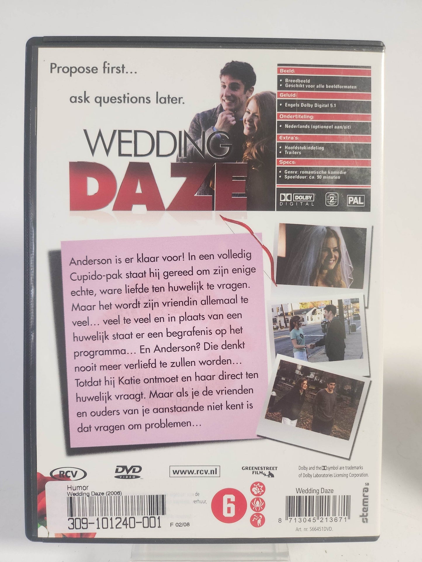 Wedding Daze DVD - Feniks Gameshop