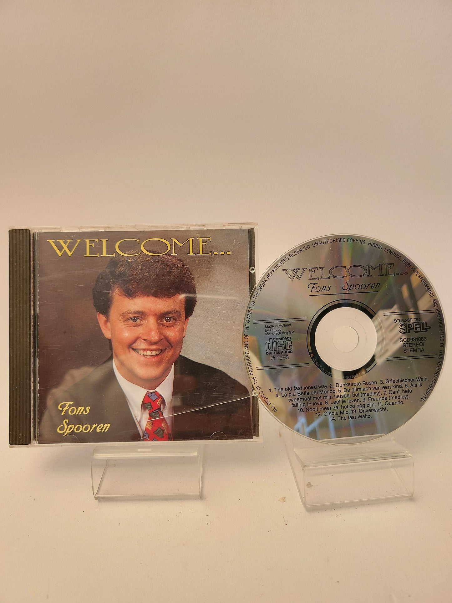 Welcome.... Fons Spooren CD - Cd
