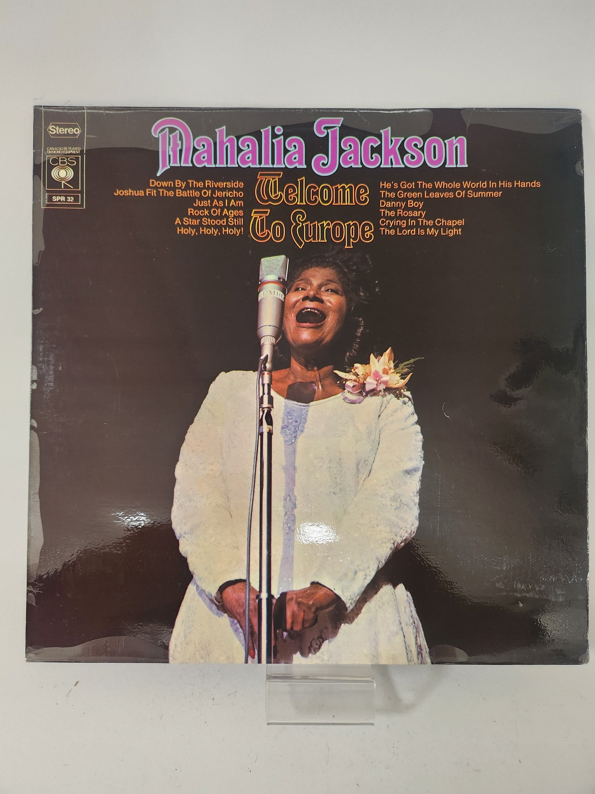 Welcome to Europe: Mahalia Jackson LP Vinyl - Lp Vinyl