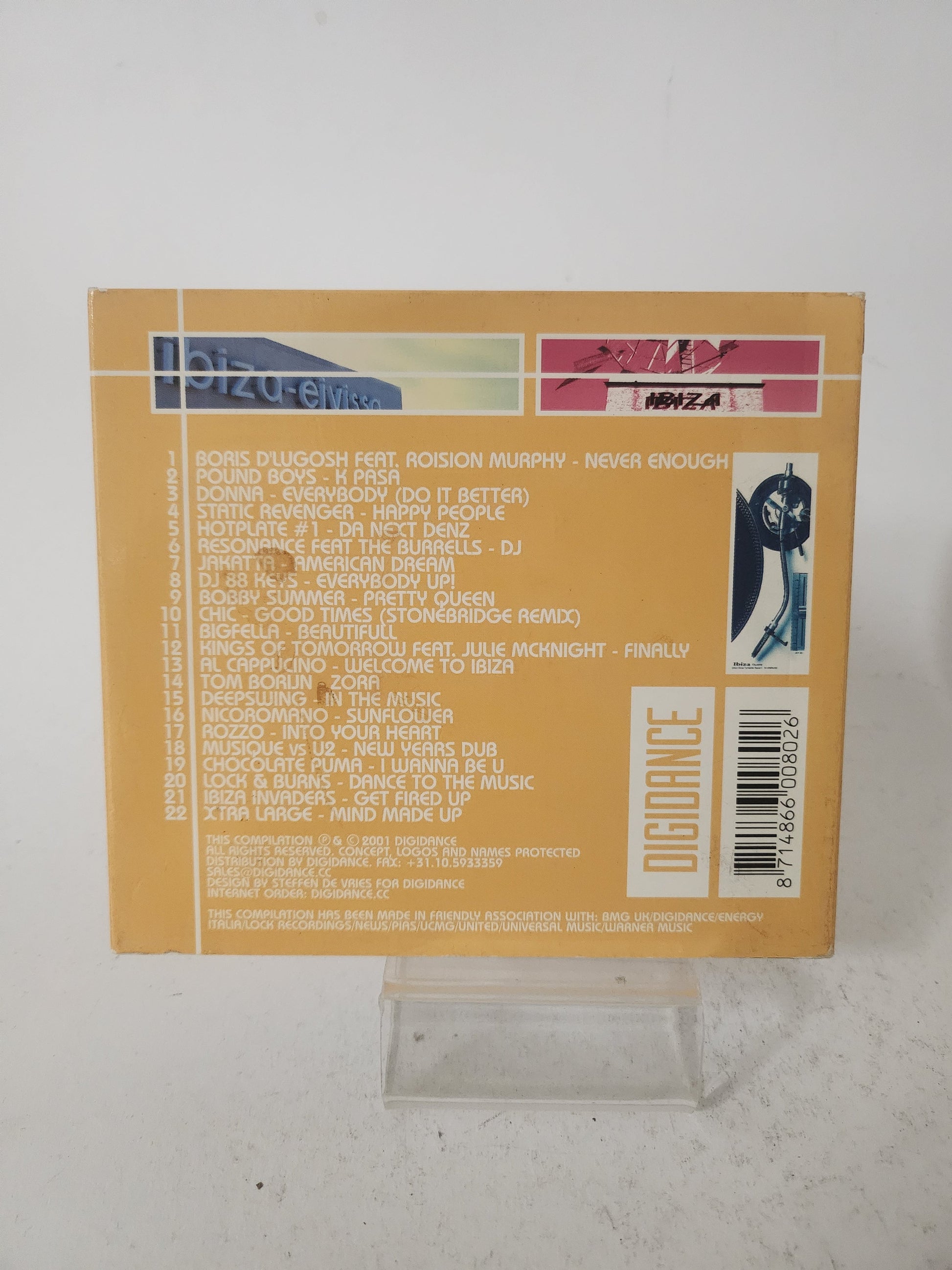Welcome to Ibiza 2001 CD - Cd
