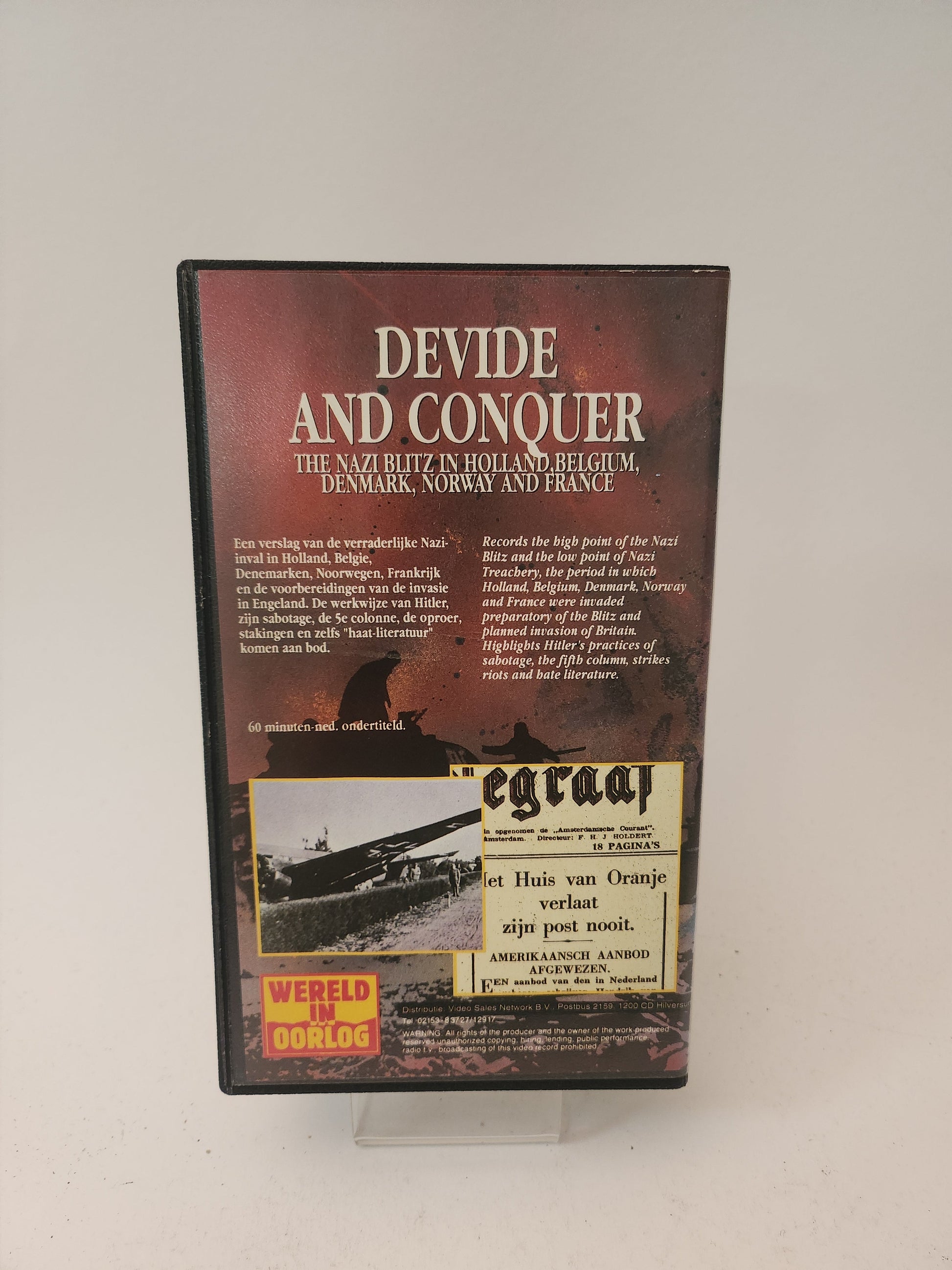 Wereld in Oorlog: Devide and Conquer VHS - VHS Volwassenen