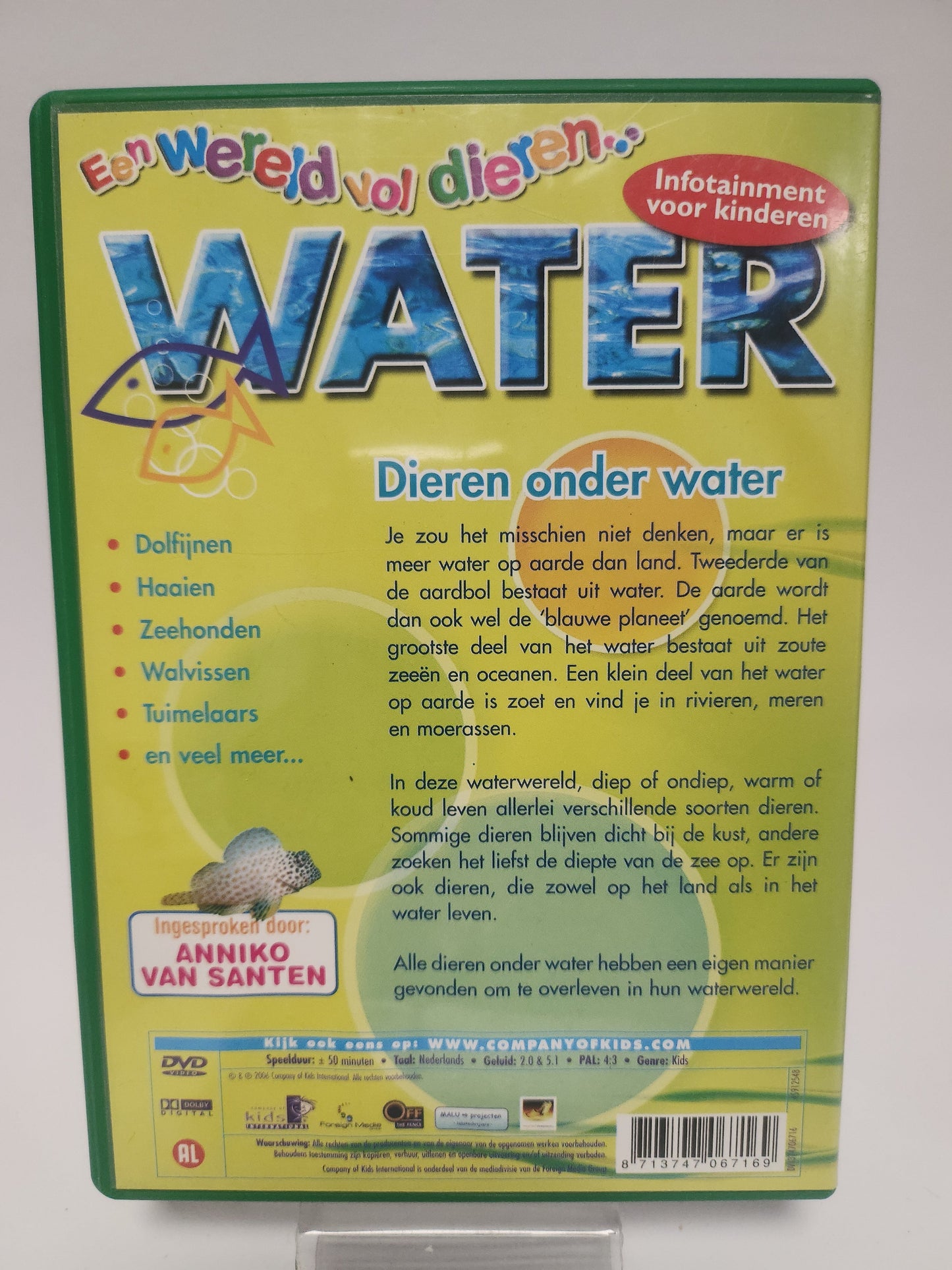 Wereld vol Dieren: Water DVD Kids - Dvd kids