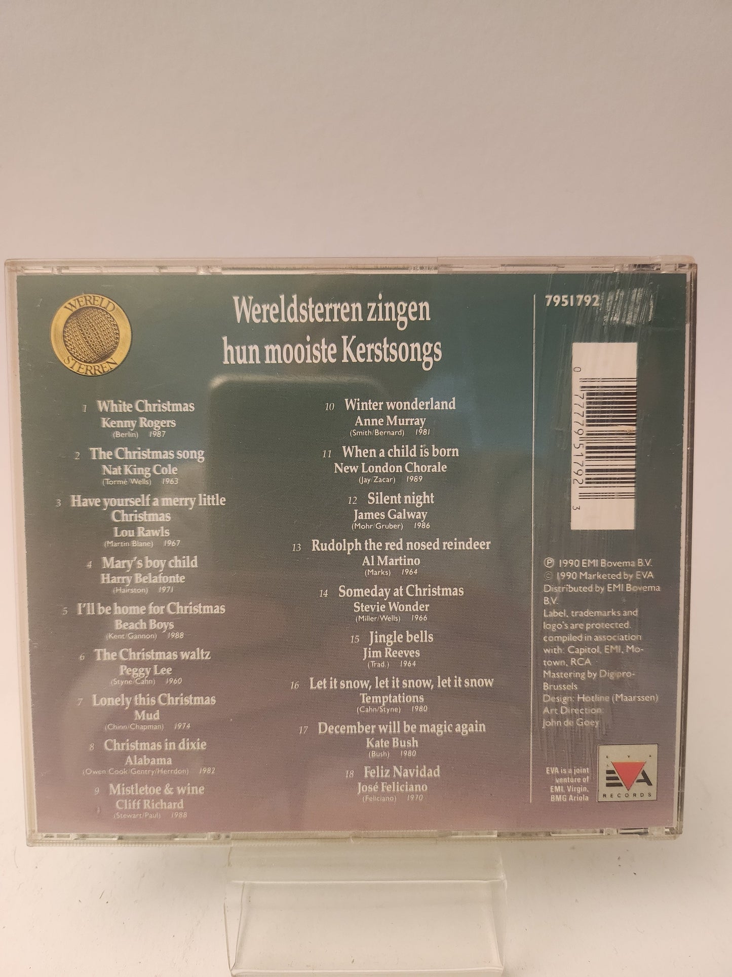 Wereldsterren Zingen Hun mooiste Kerstsongs CD - Cd