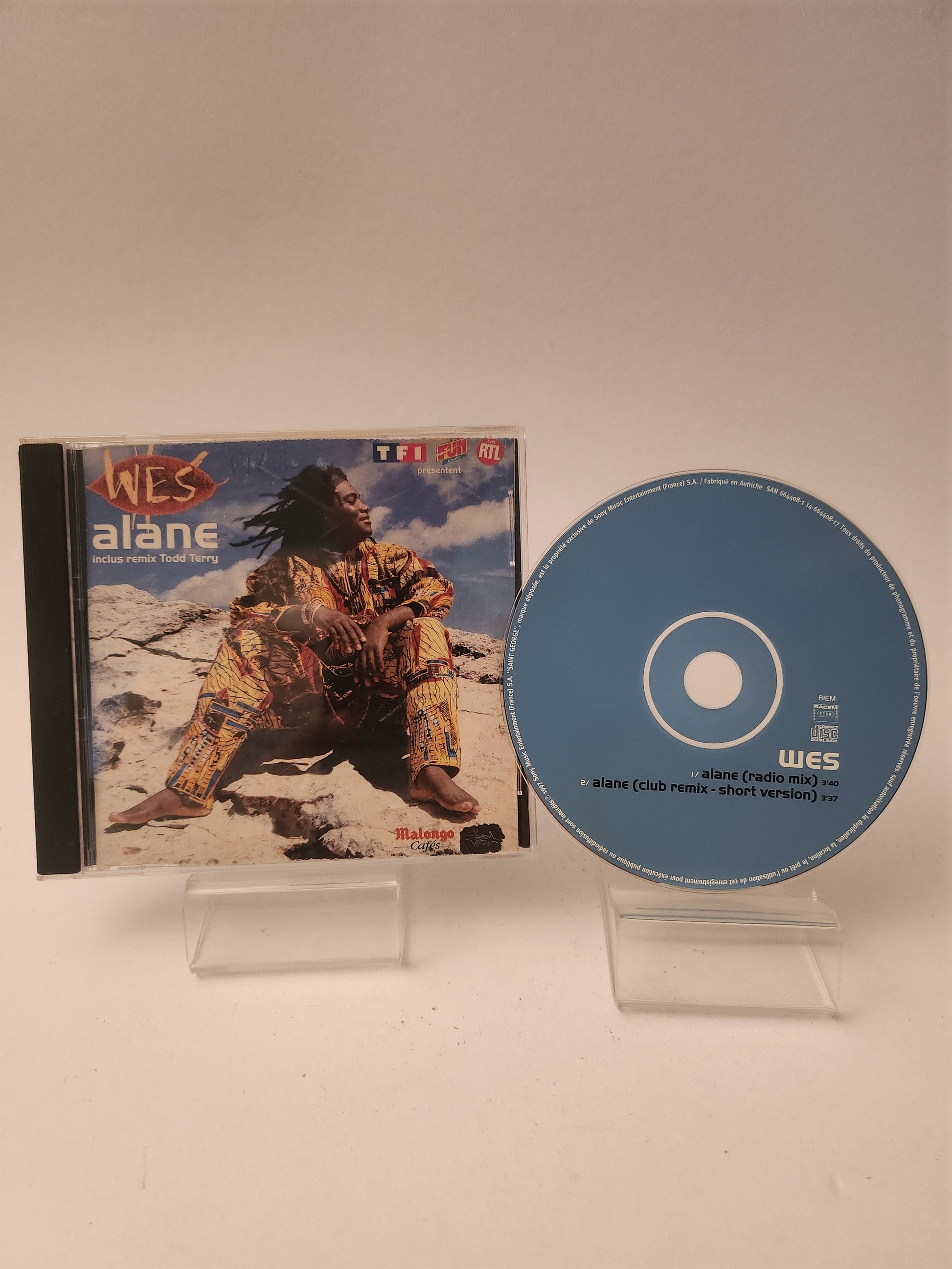 Wes: Alane CD Single - CD Single