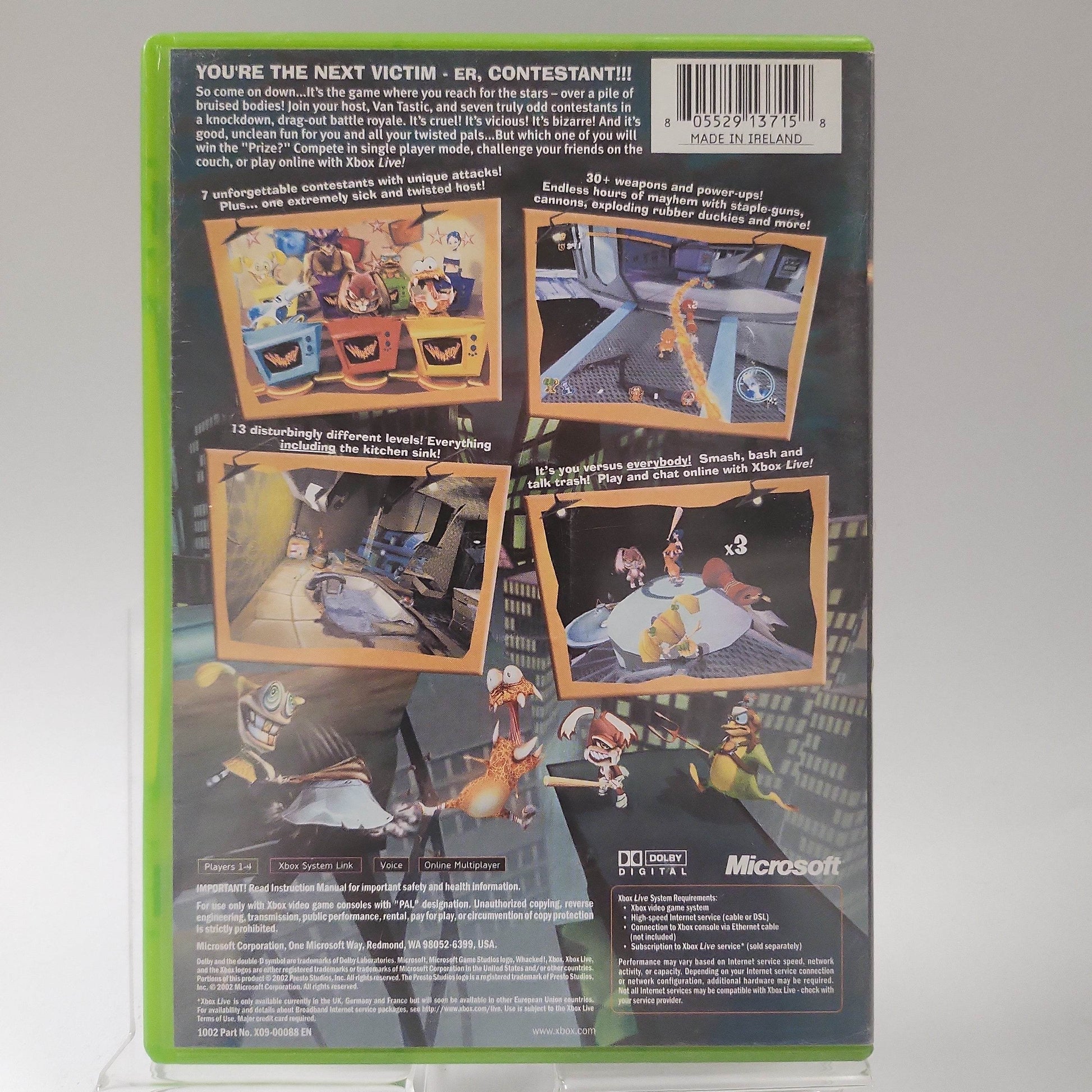 Whacked Xbox Original - Feniks Gameshop
