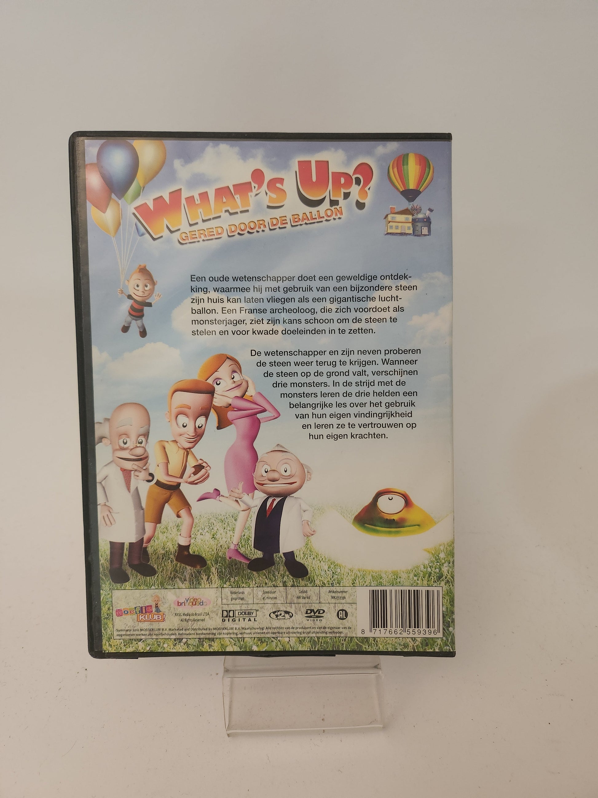 What’s Up: Gered door de Ballon DVD Kids - Dvd kids