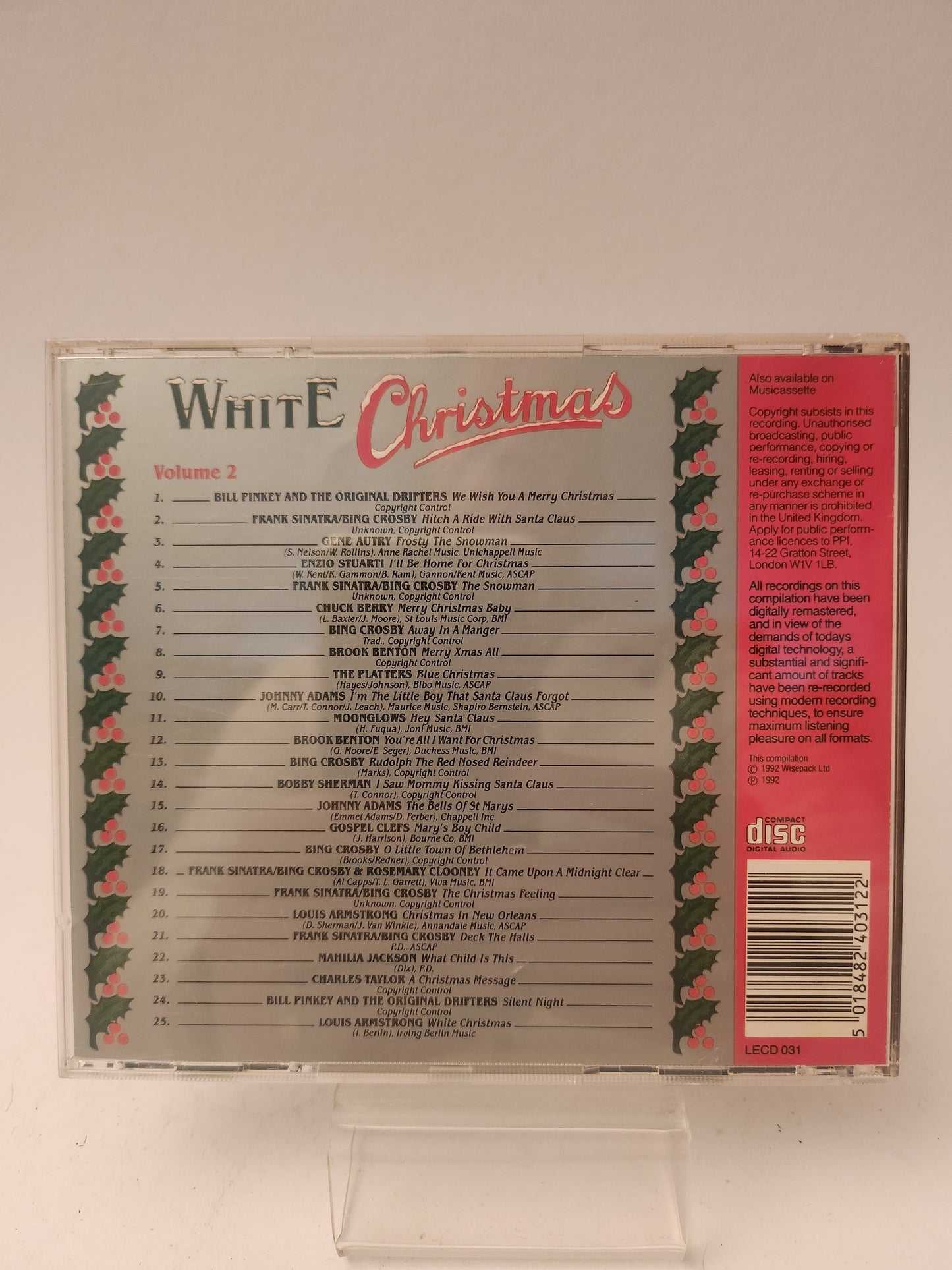 White Christmas Volume 2 CD - Cd