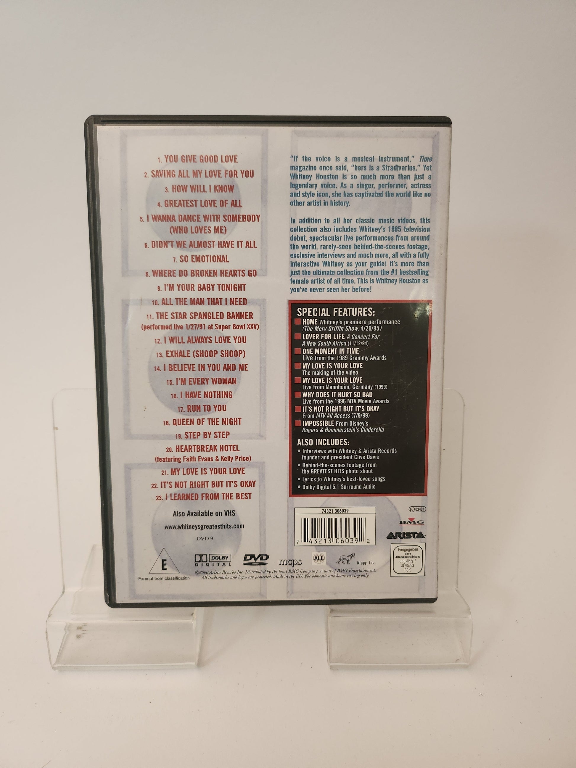 Whitney: the Greatest Hits DVD Muziek - Dvd Muziek