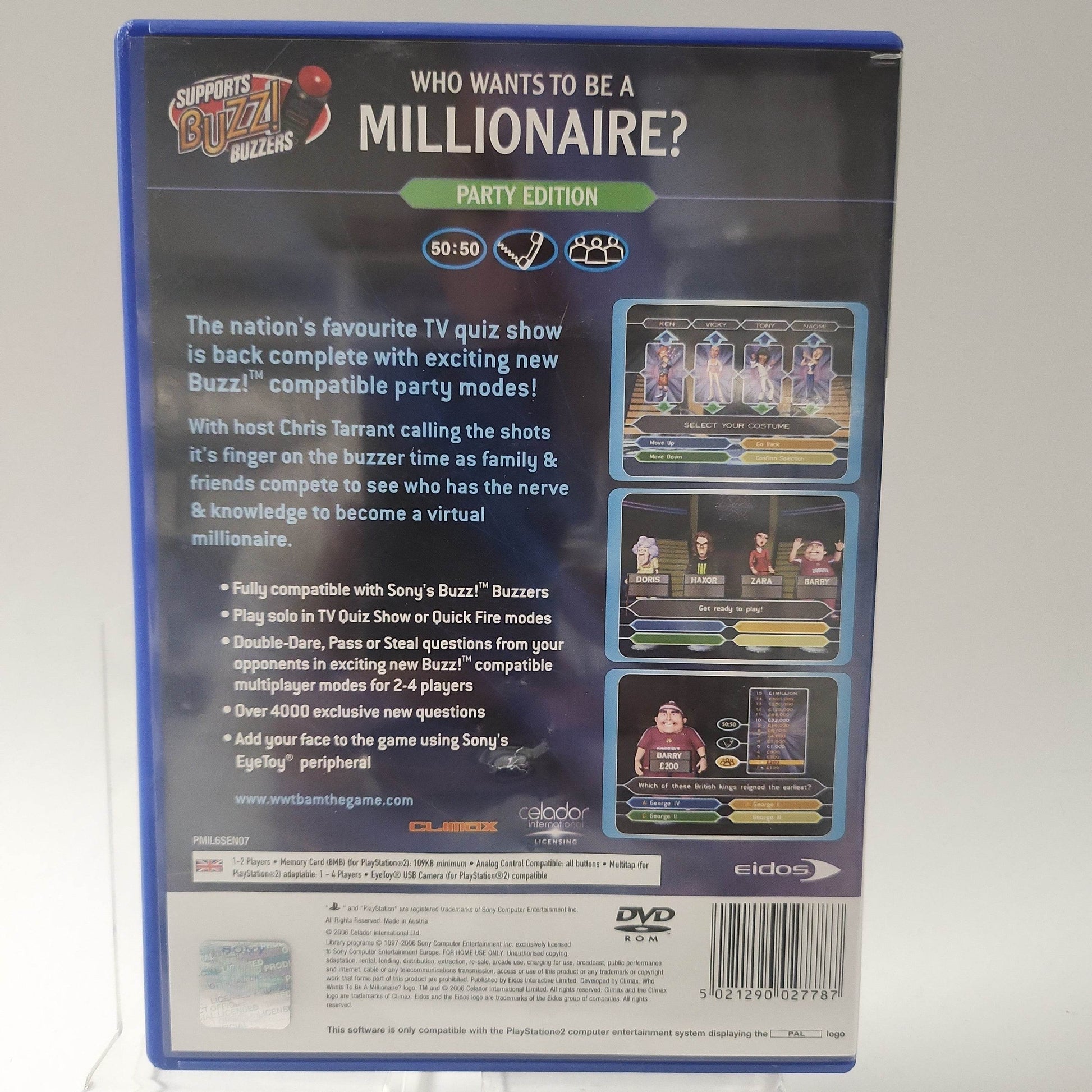 Who Wants to Be a Millionaire Party Edition Playstation 2 - Feniks Gameshop