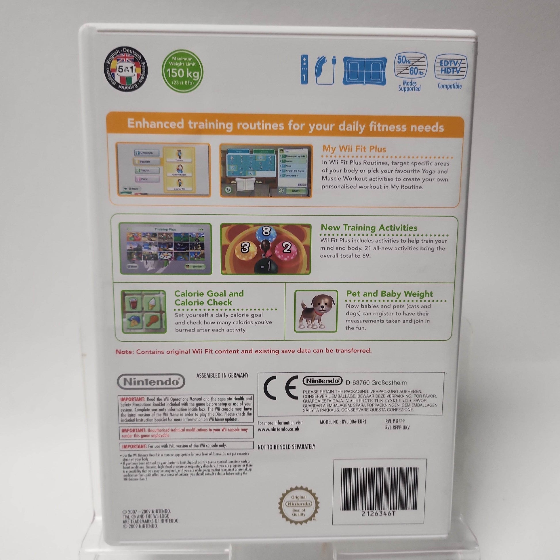 Wii Fit Plus Nintendo Wii - Feniks Gameshop
