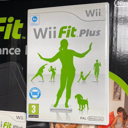 Wii Fit Plus spel + Wii Balance Board Zwart - Feniks Gameshop
