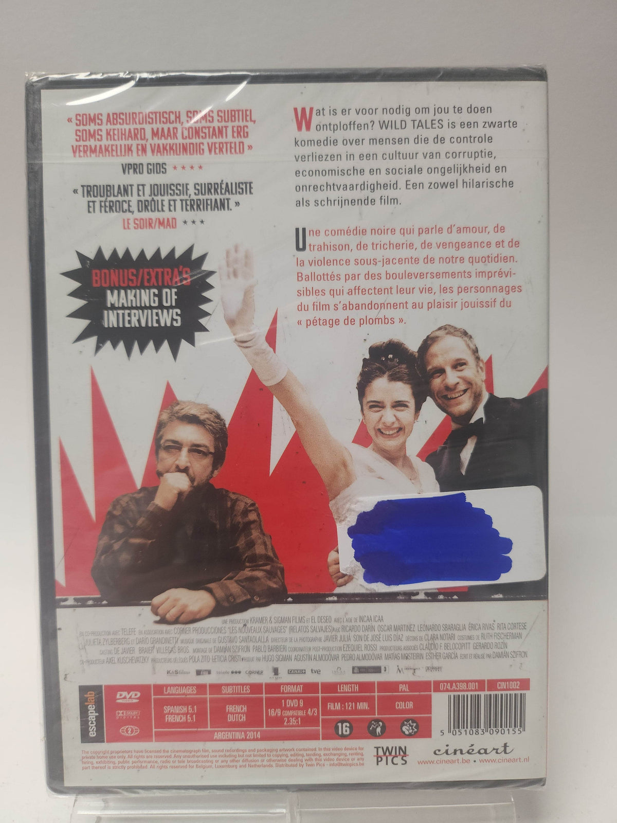 Wild Tales geseald DVD - Feniks Gameshop