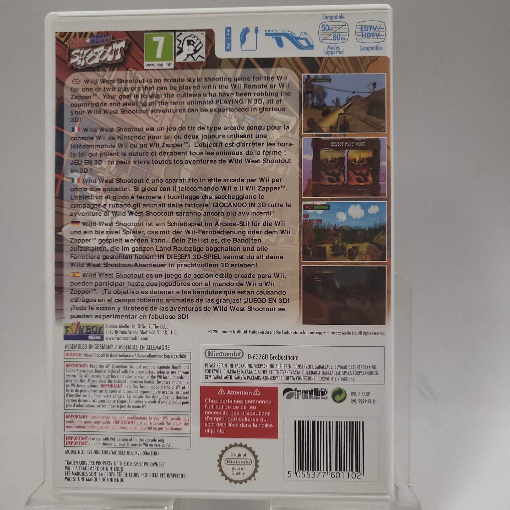 Wild West Shootout Nintendo Wii - Feniks Gameshop