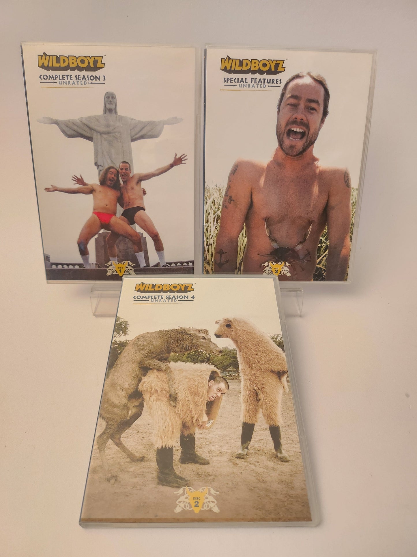 Wildboyz Unrated Complete Seizoen 3 & 4 Box Dvd - Dvd Volwassenen