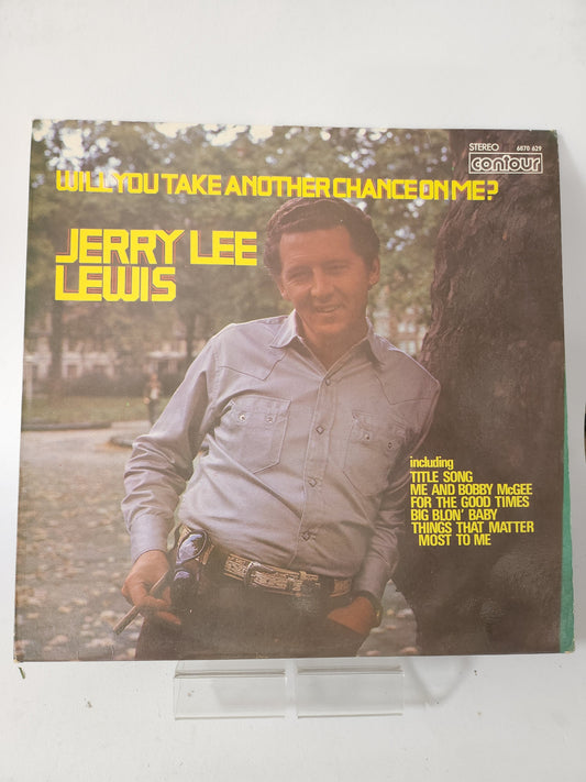 Will You Take Another Chance on Me? Jerry Lee Lewis LP Vinyl - Lp Vinyl