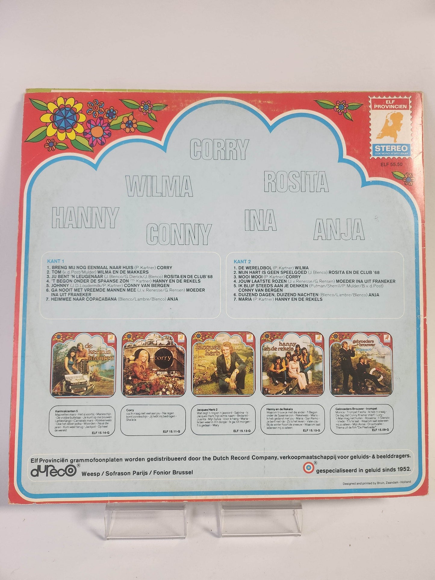 Wilma, Hanny, Conny, Rosita, Corry, Anja, Ina LP Vinyl - Feniks Gameshop