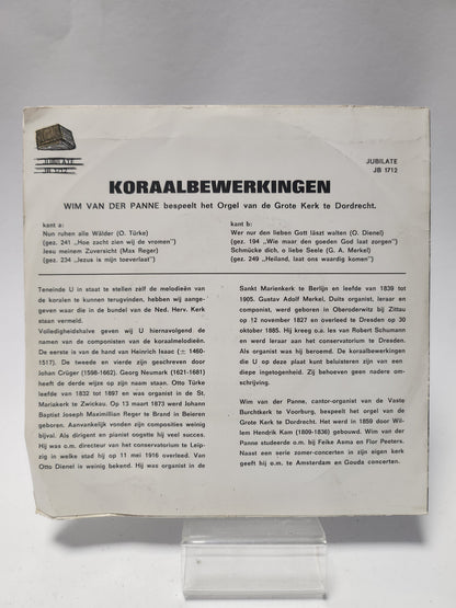 Wim van der Panne: Koraalbewerkingen Single Vinyl - Single Vinyl