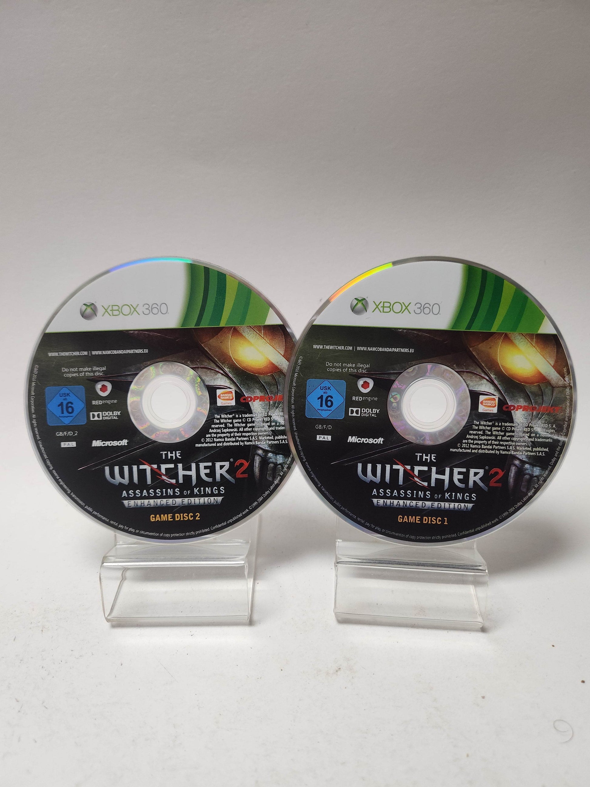 Witcher 2 Assassins of Kings Enhanced Edition (Disc Only) Xbox 360 - Feniks Gameshop