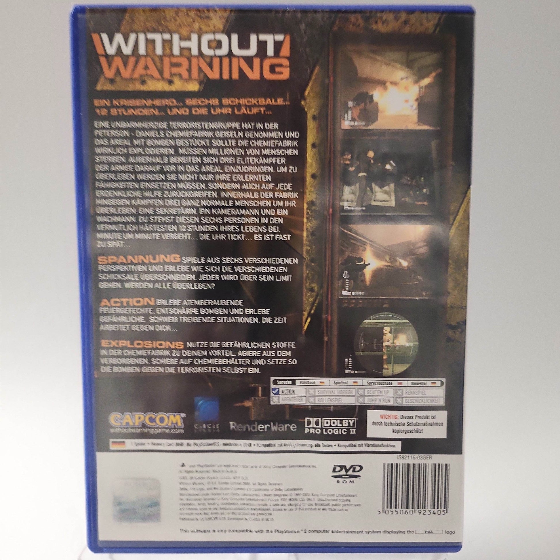 Without Warning Playstation 2 - Feniks Gameshop