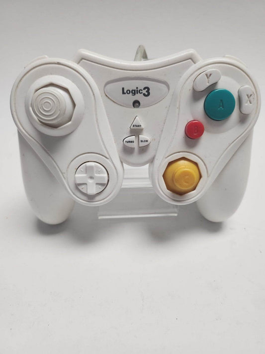 Witte Logic 3 controller Nintendo Gamecube - Feniks Gameshop
