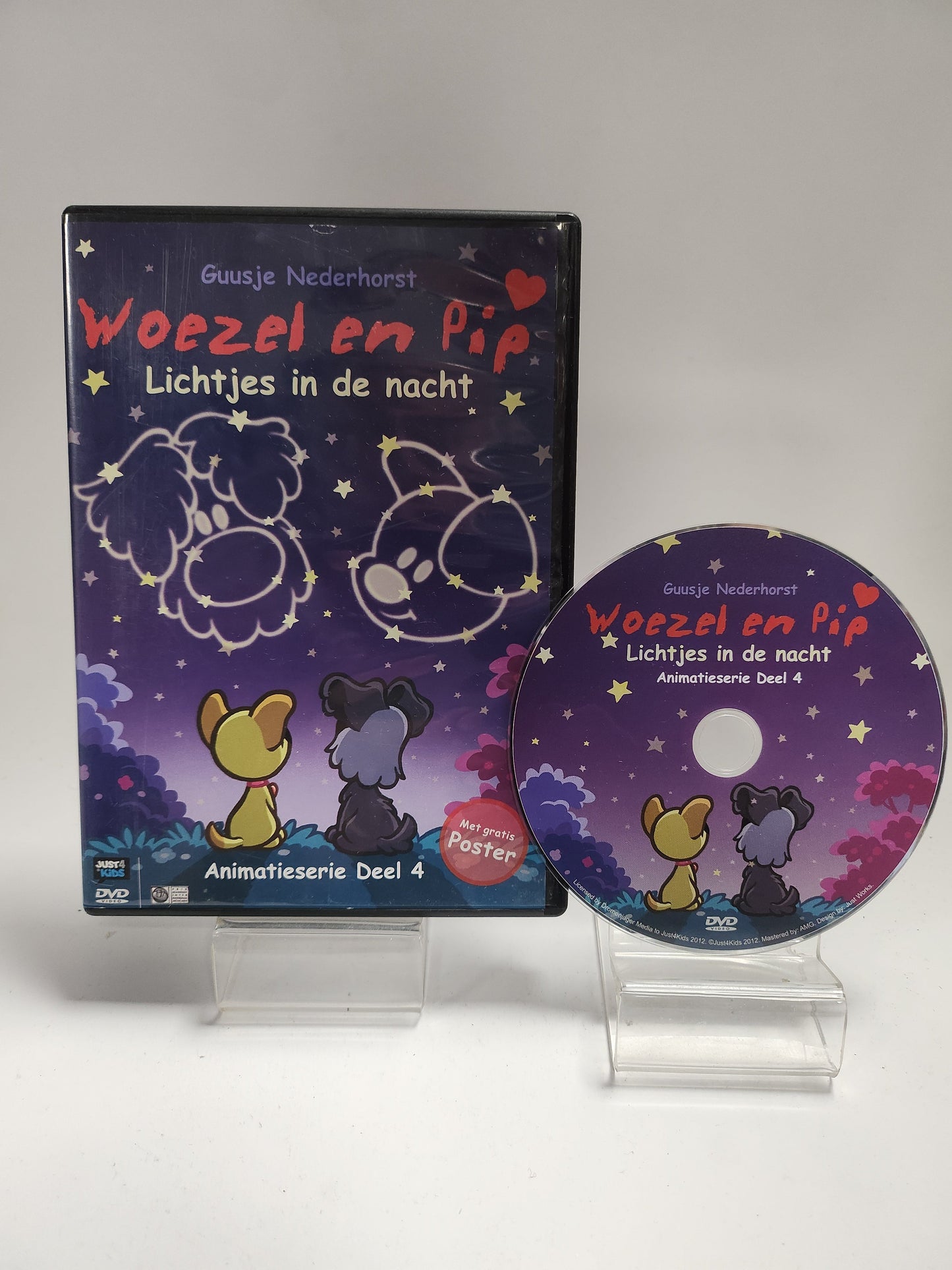 Woezel en Pip: Lichtjes in de Nacht Deel 4 Dvd Kids - Dvd kids