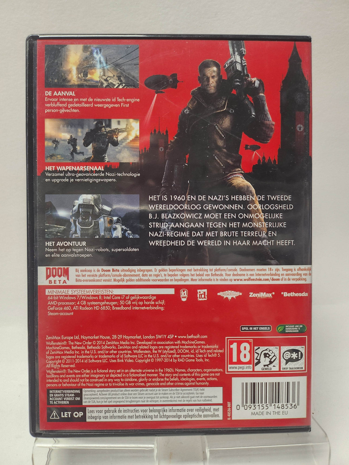 Wolfenstein the New Order PC - Feniks Gameshop