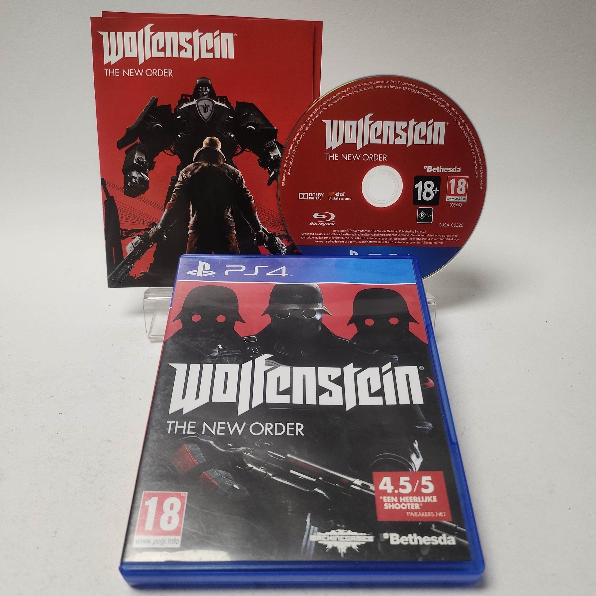 Wolfenstein the New Order Playstation 4 - Feniks Gameshop