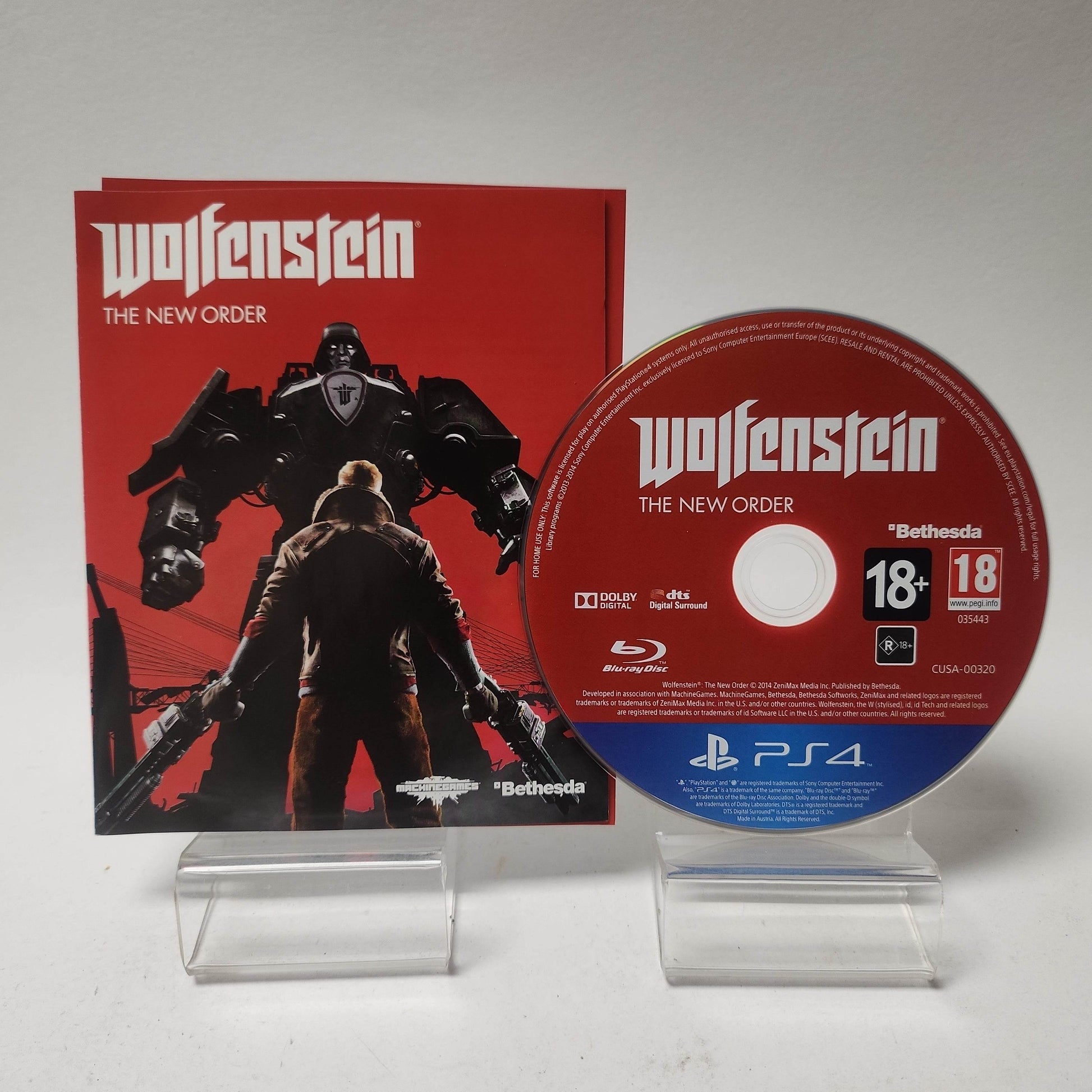 Wolfenstein the New Order Playstation 4 - Feniks Gameshop