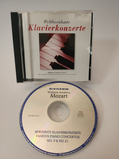 Wolfgang Amadeus Mozart: Berühmte Klavierkonzerte CD - Cd