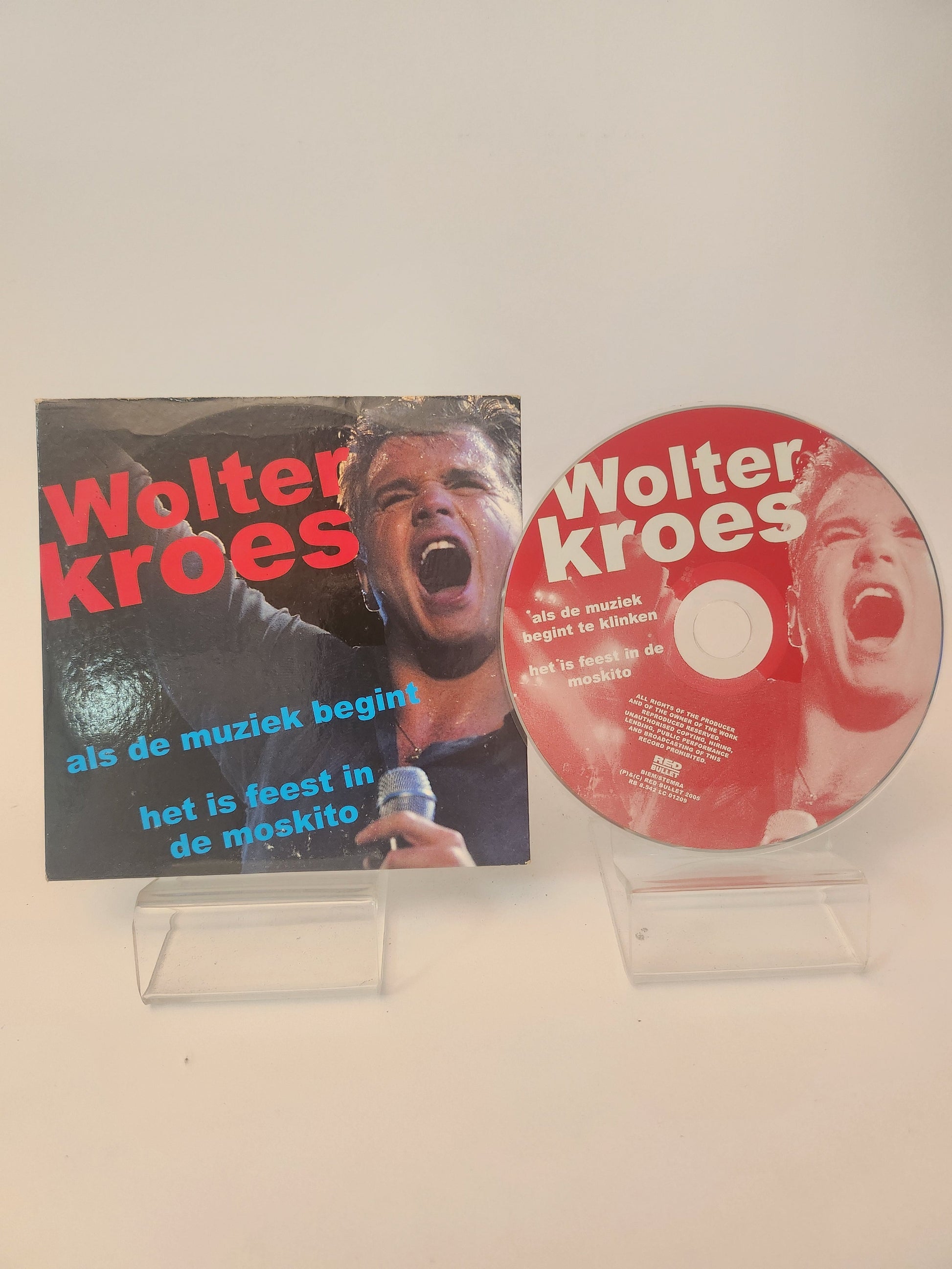 Wolter Kroes: Als de Muziek Begint & het is Feest in de Moskito CD Single - CD Single