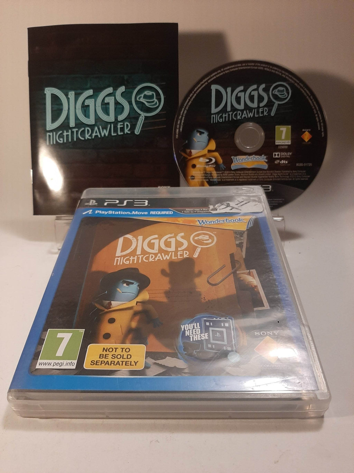 Wonderbook Diggs Nightcrawler Playstation 3 - Feniks Gameshop