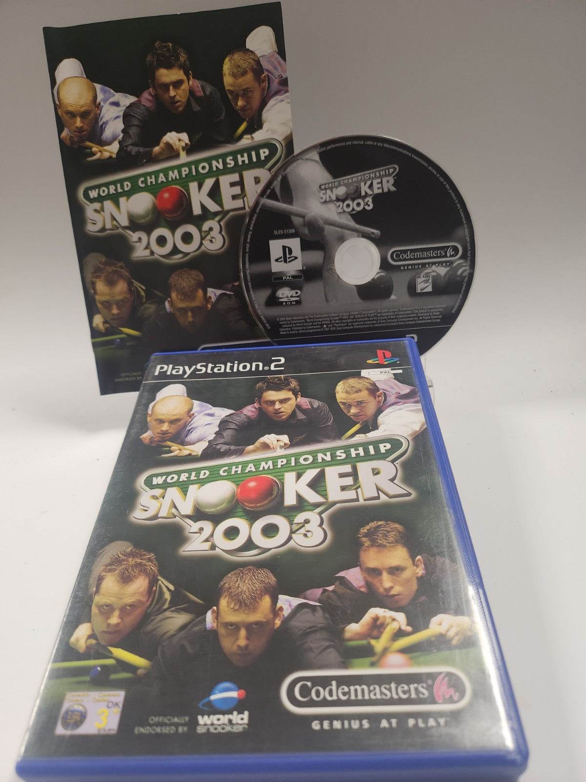 World Championship Snooker 2003 Playstation 2 - Feniks Gameshop