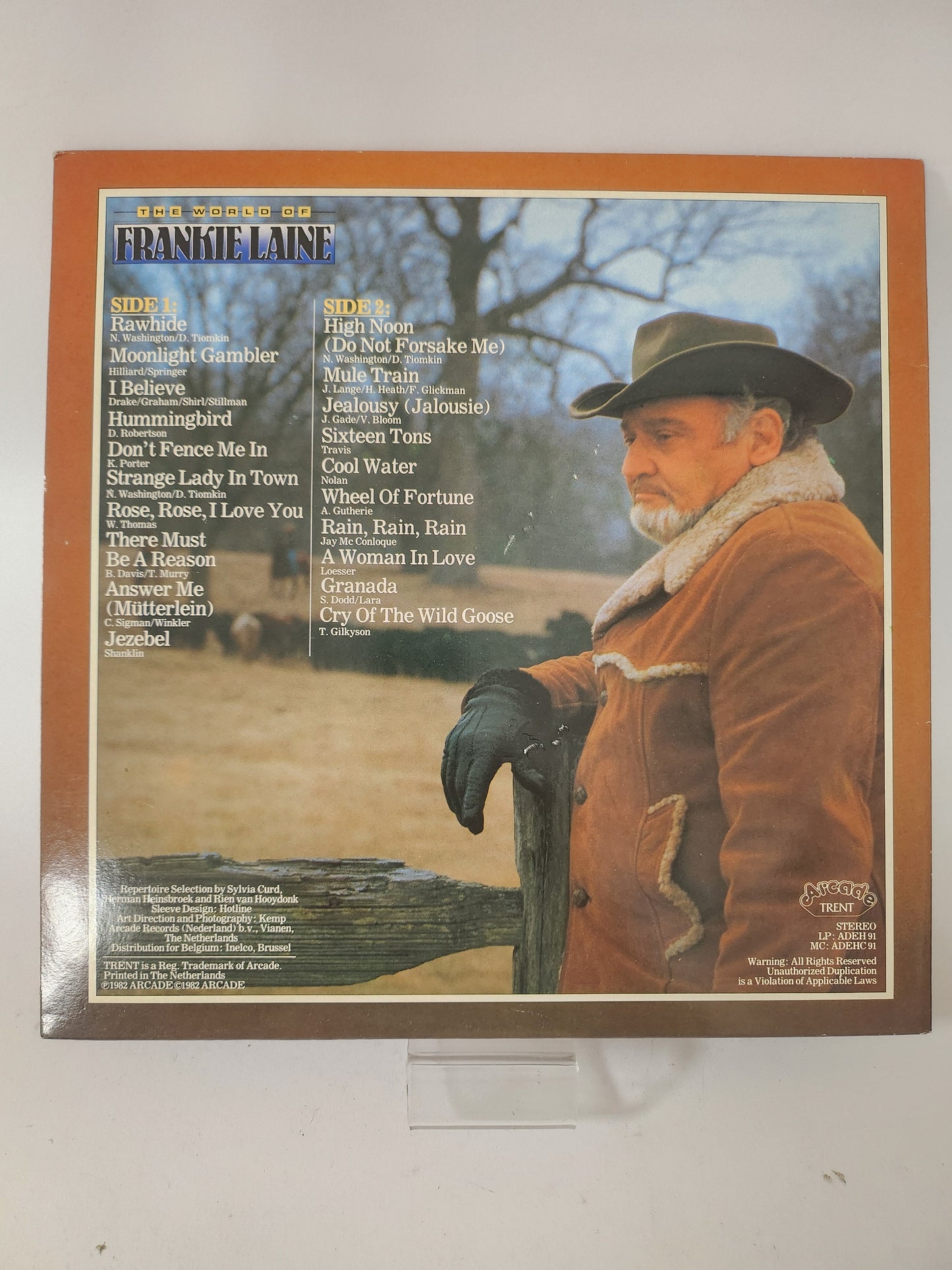 World of Frankie Laine LP Vinyl - Lp Vinyl
