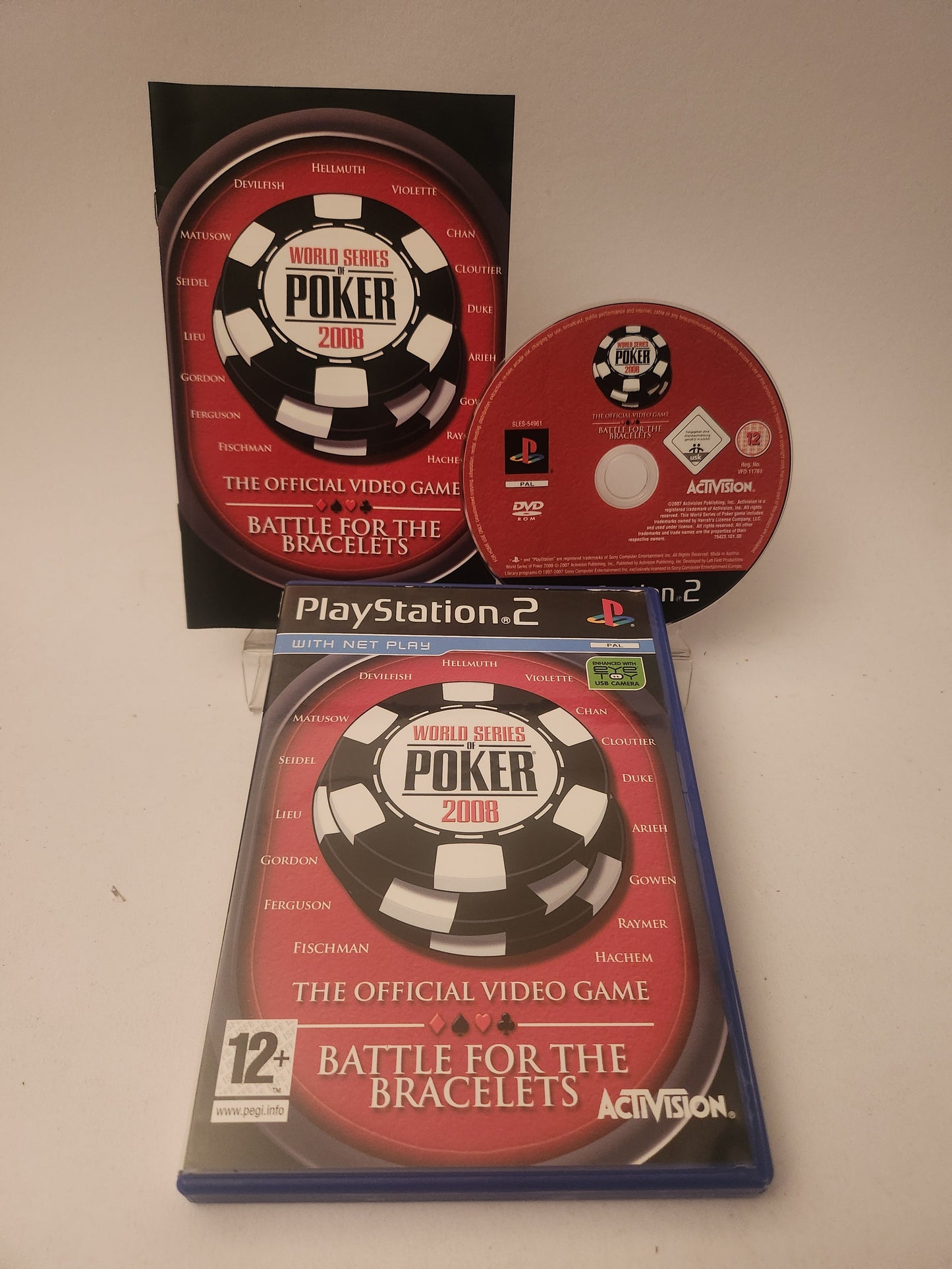 World Series of Poker 2008 Playstation 2 - Playstation 2 Games