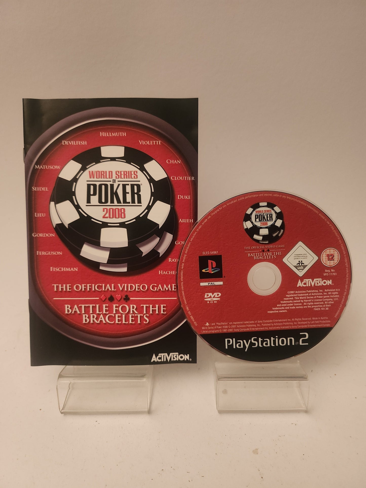 World Series of Poker 2008 Playstation 2 - Playstation 2 Games