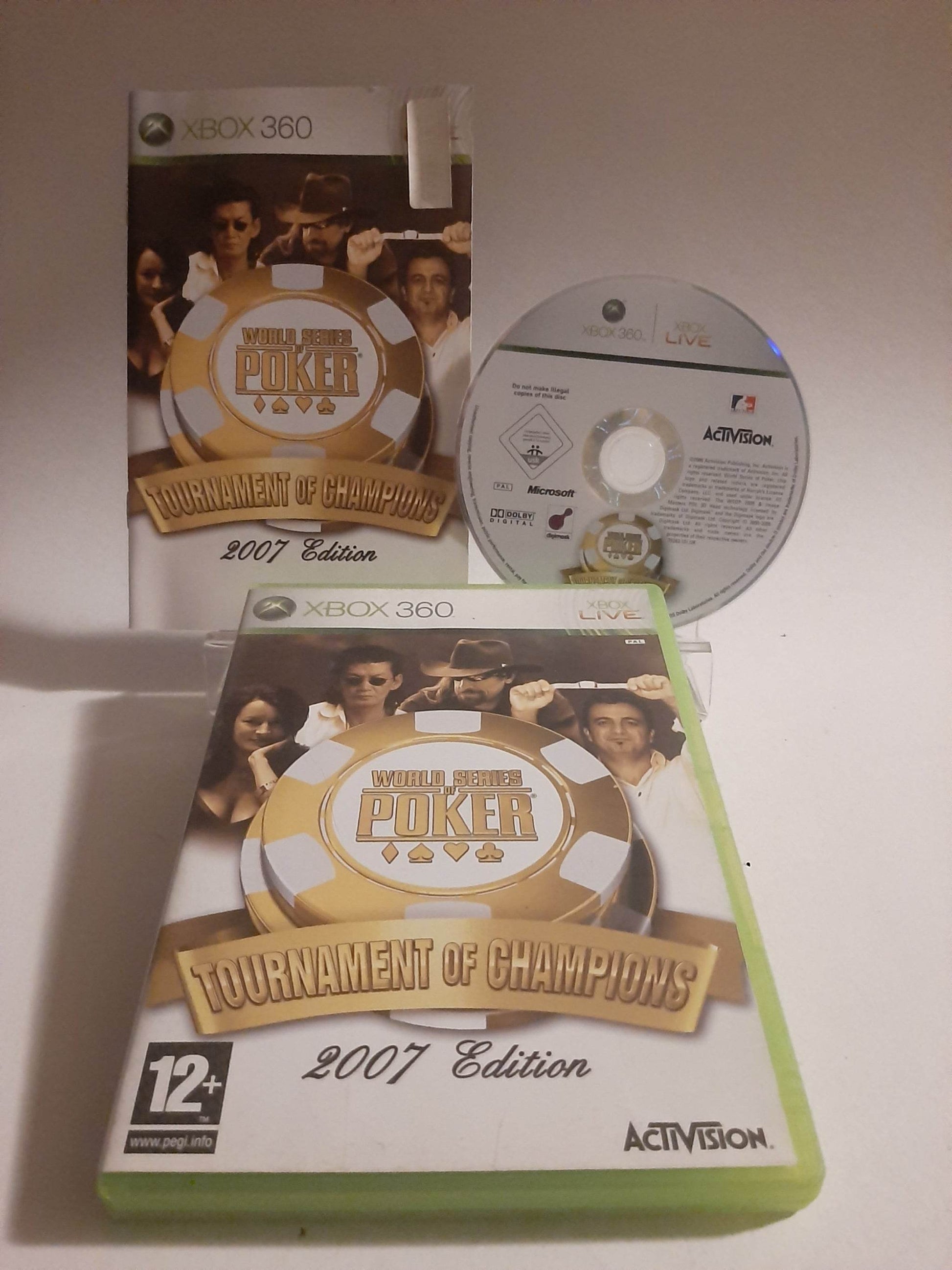 World Series of Poker Tournament of Ch 2007 Xbox 360 - Feniks Gameshop