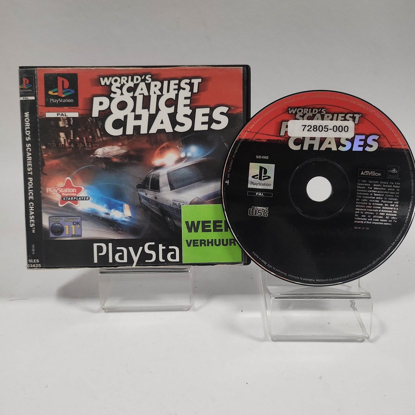 World's Scariest Police Chases (No Book) Playstation 1 - Feniks Gameshop