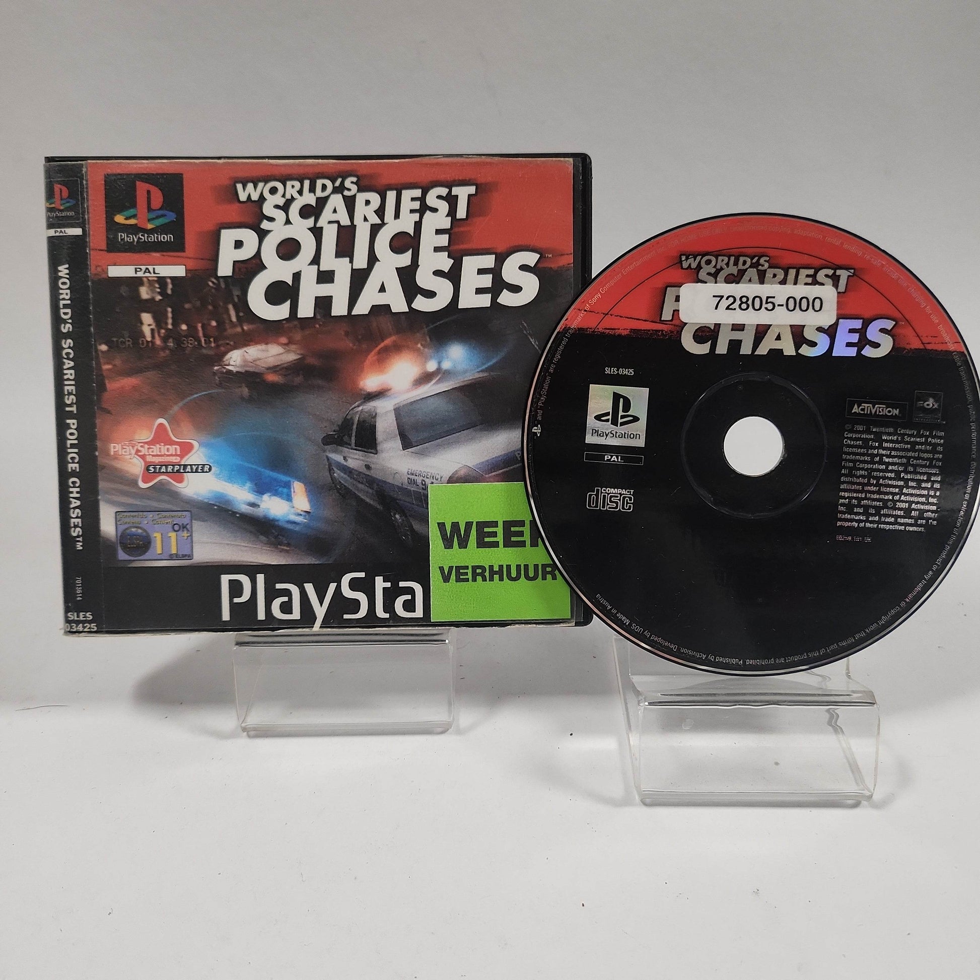 World's Scariest Police Chases (No Book) Playstation 1 - Feniks Gameshop