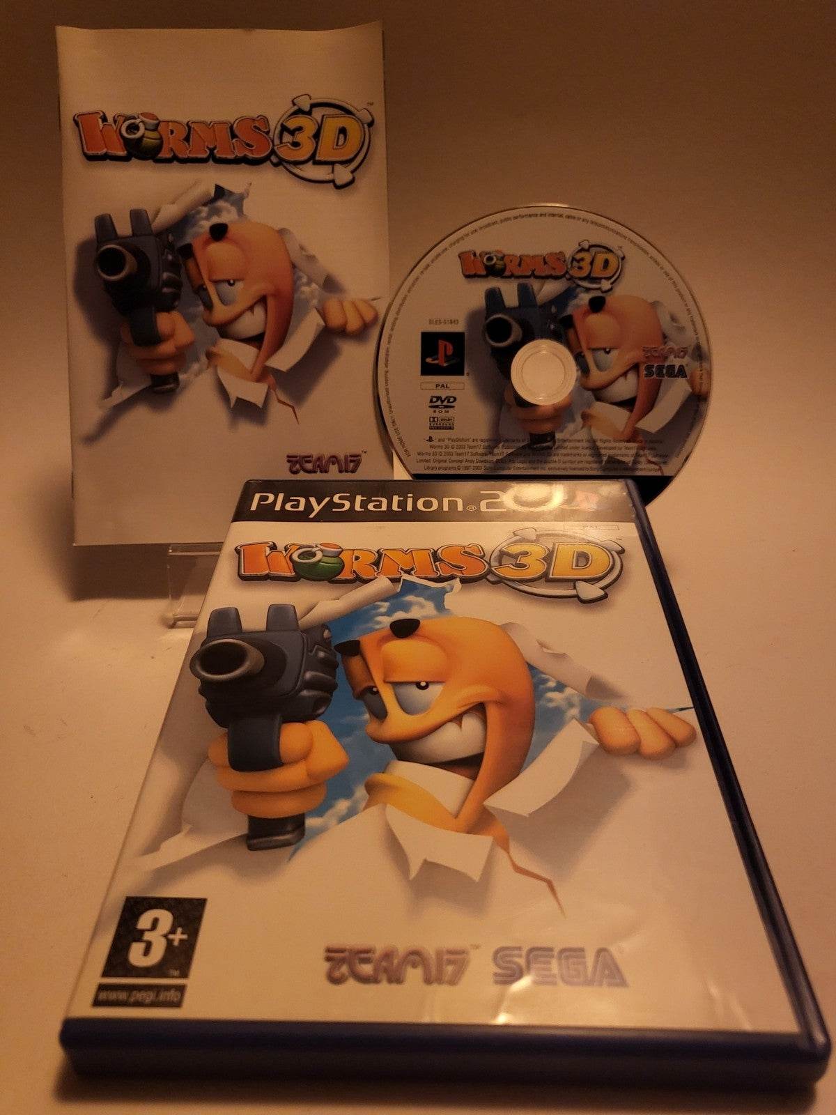 Worms 3D Playstation 2 - Feniks Gameshop