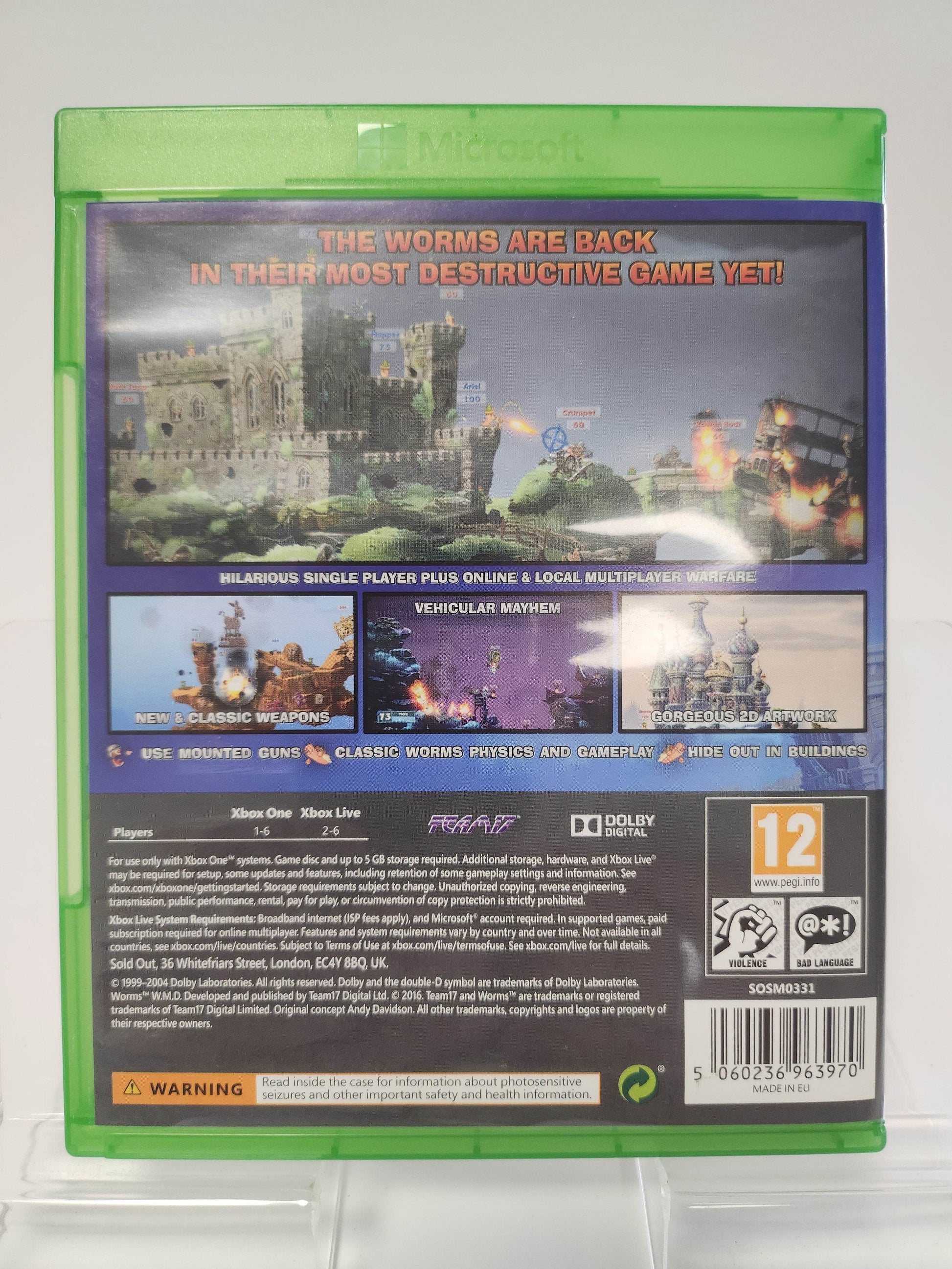 Worms W.M.D. All Stars Xbox One - Feniks Gameshop