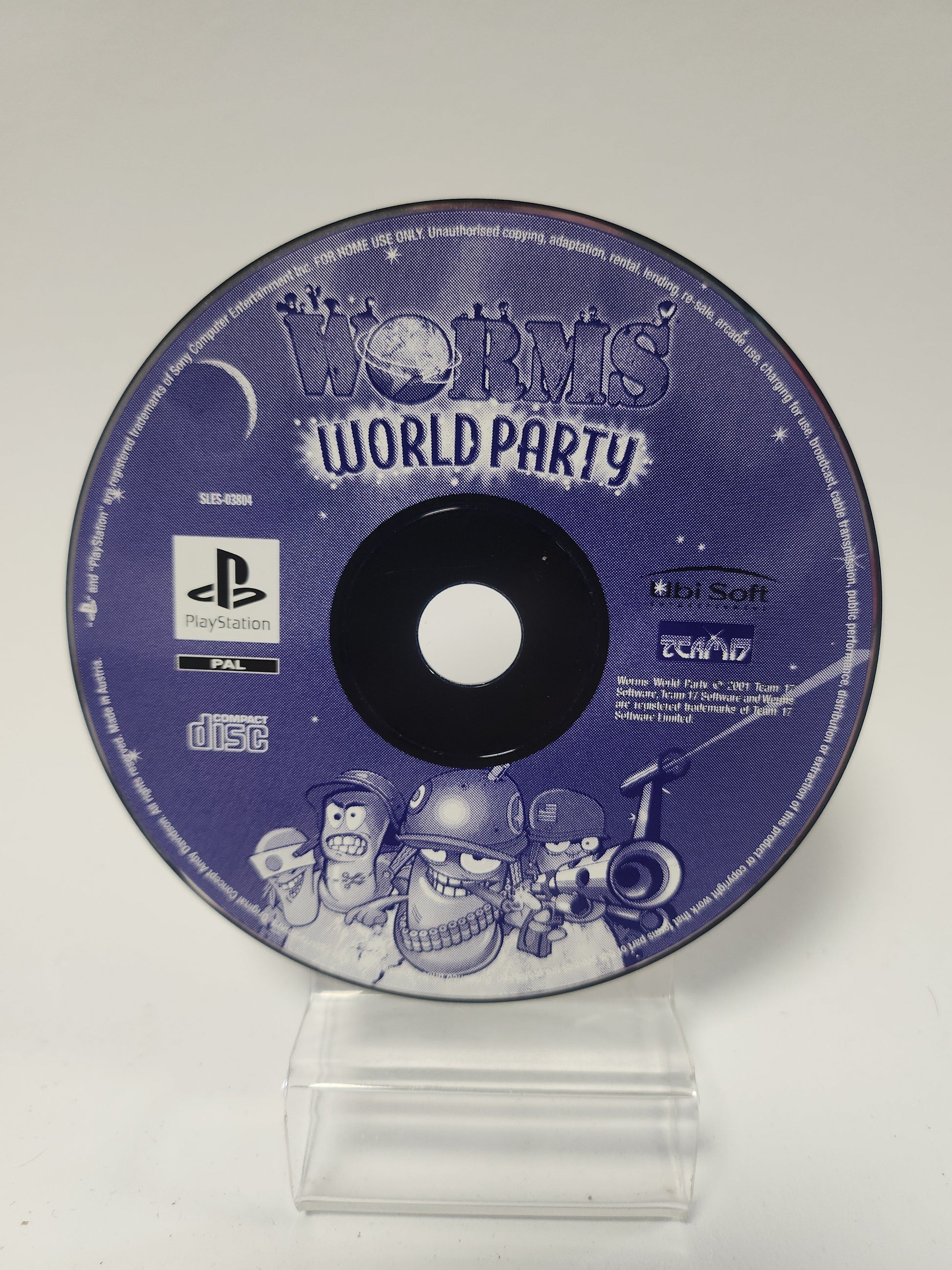 Worms World Party (Disc Only) PlayStation 1 - Playstation 1 Games