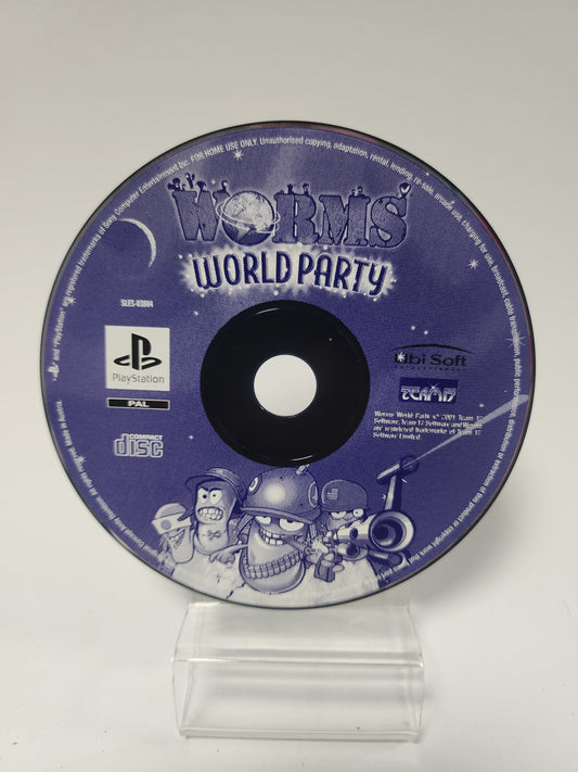 Worms World Party (Disc Only) PlayStation 1 - Playstation 1 Games