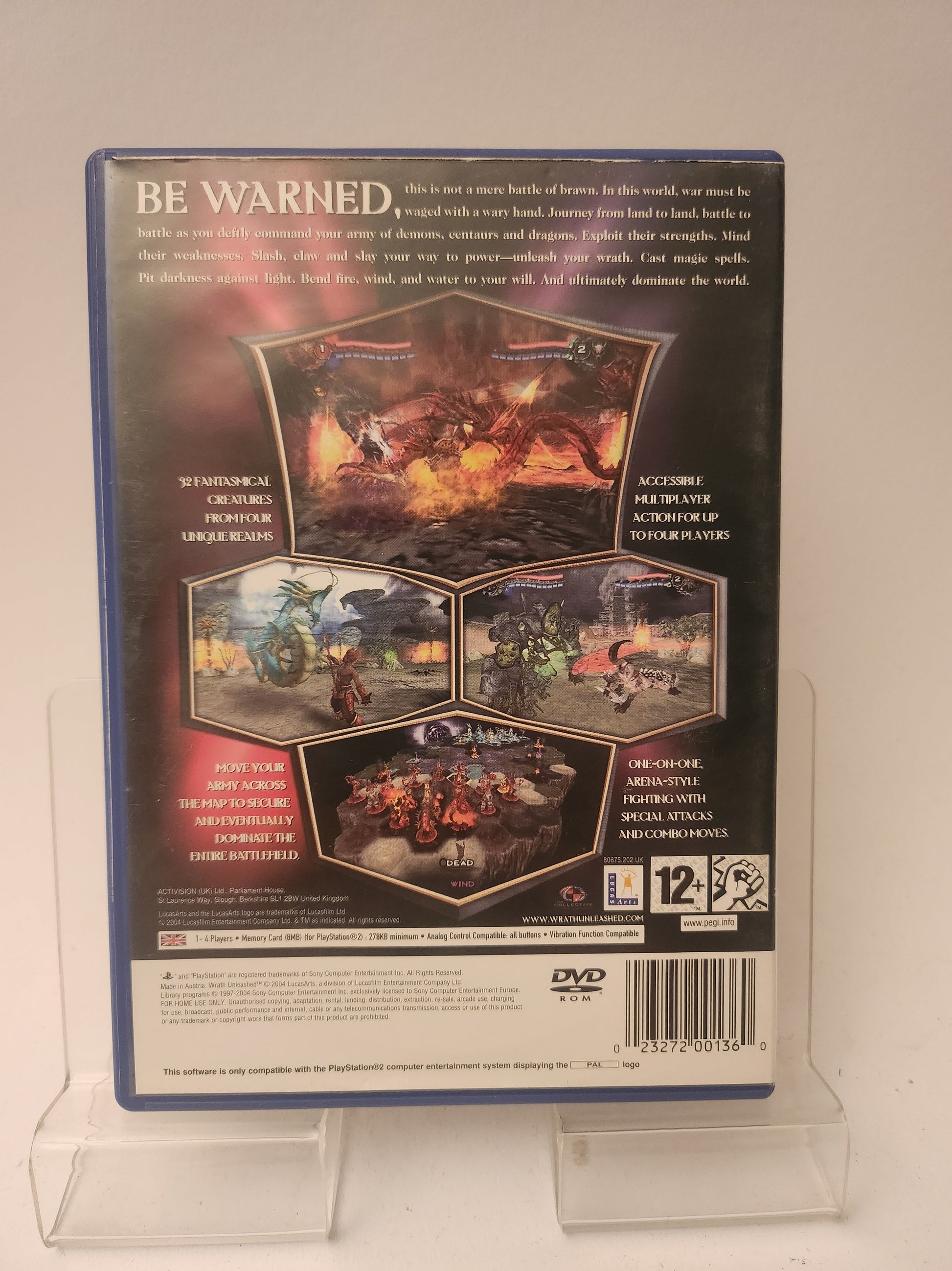 Wrath Unleashed Playstation 2 - Playstation 2 Games