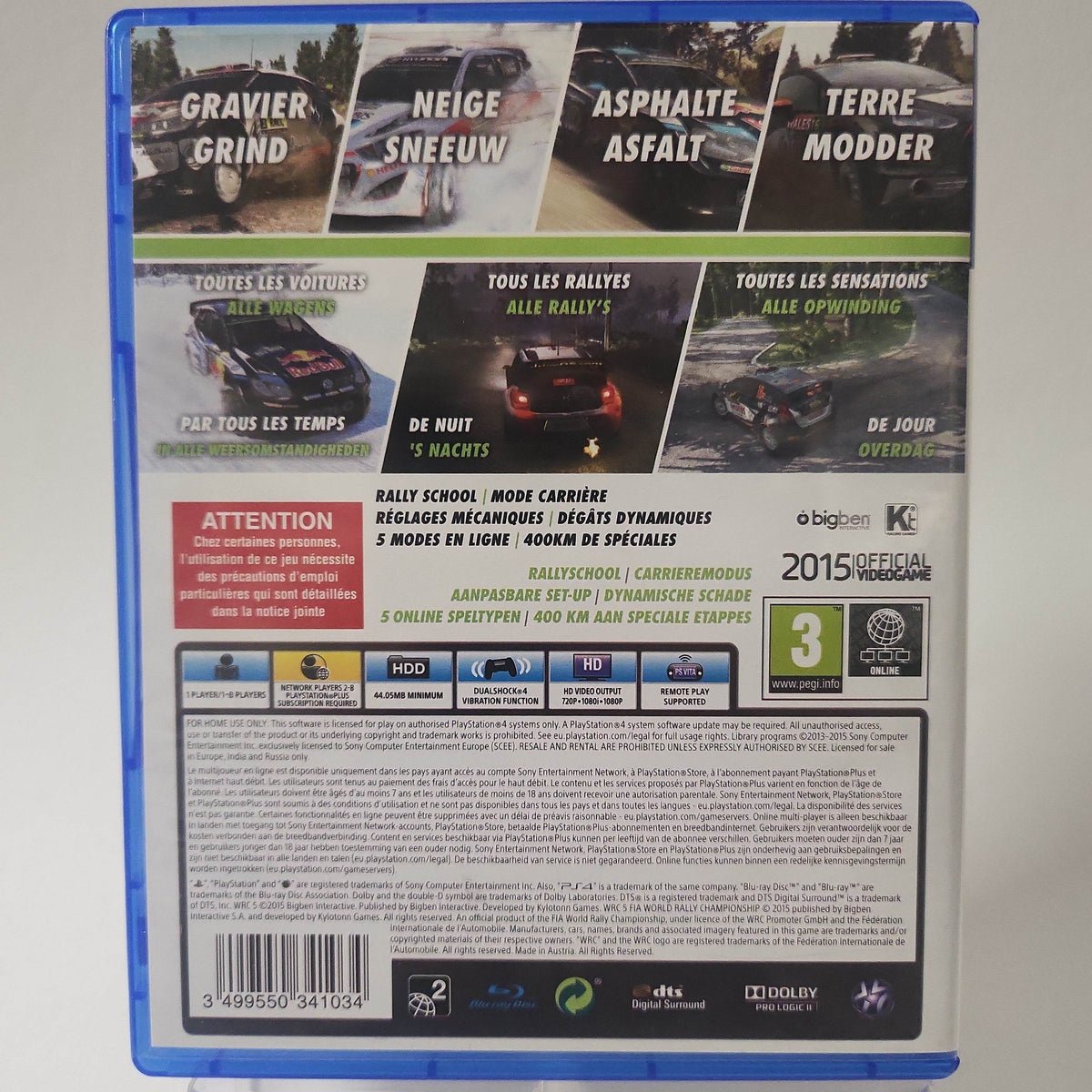 WRC 5 (No Book) Playstation 4 - Feniks Gameshop