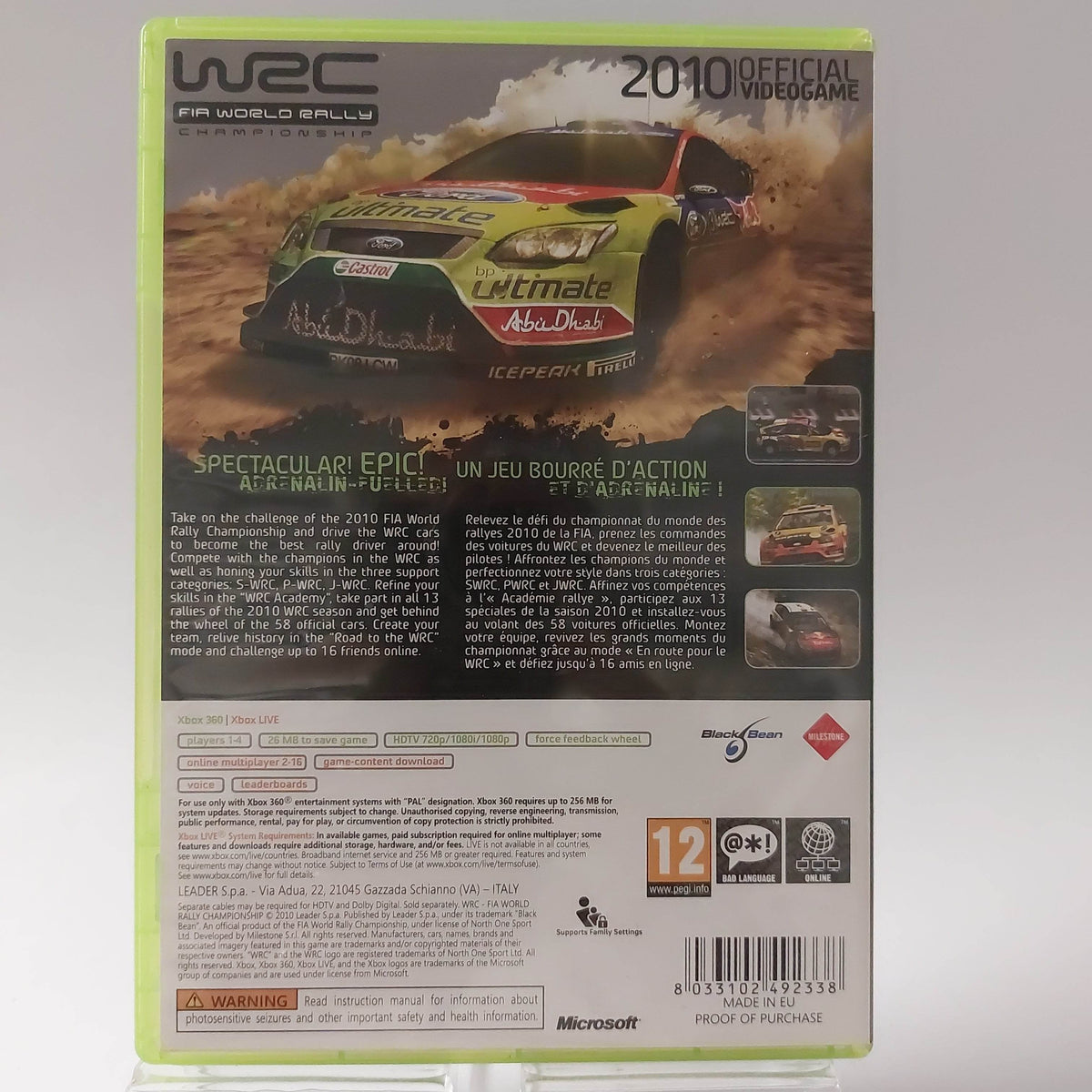 WRC Fia World Rally Championship Xbox 360 - Feniks Gameshop
